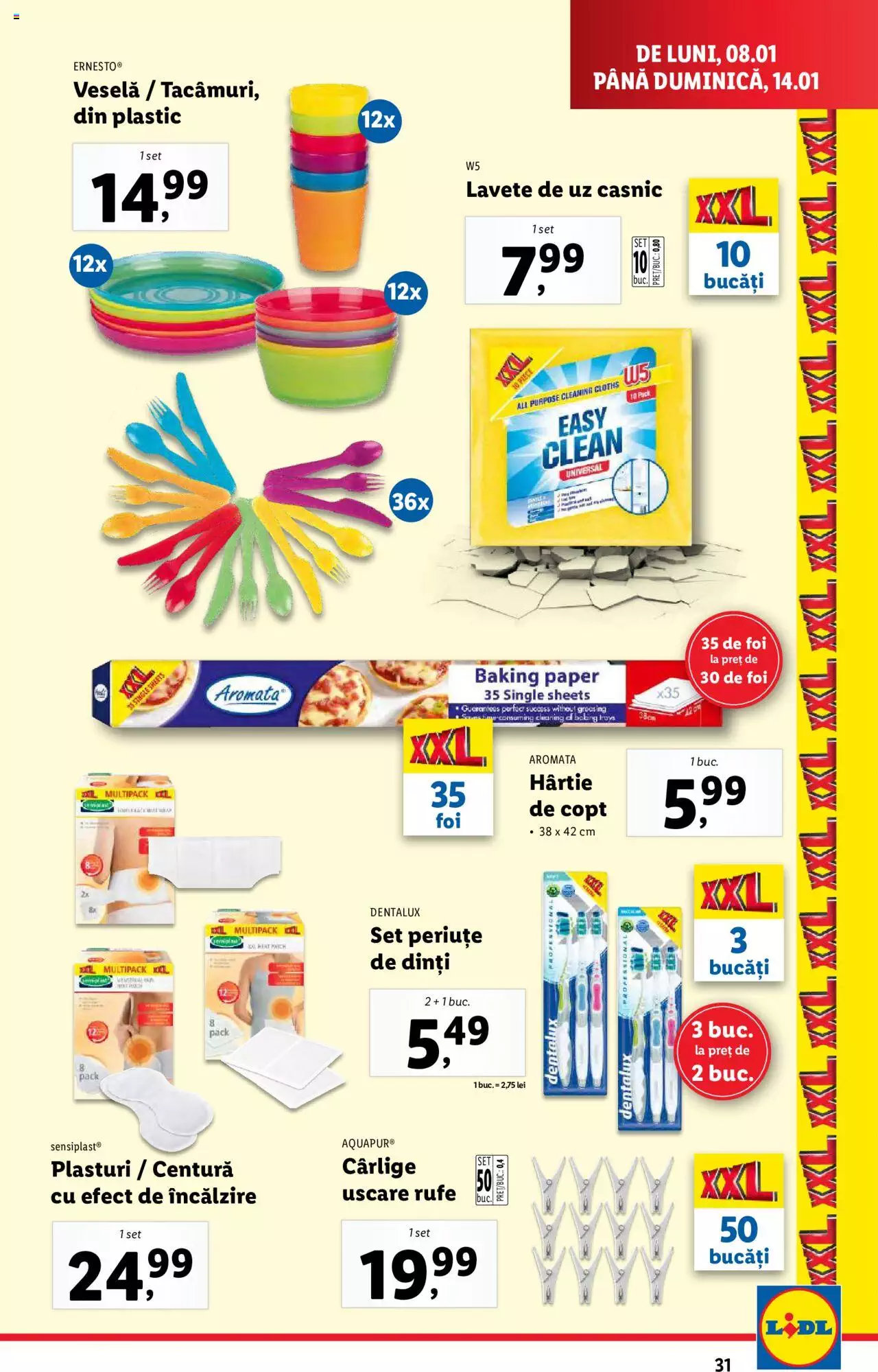 Catalog LIDL 8 - 14 Ianuarie 2024 | Pagina 31