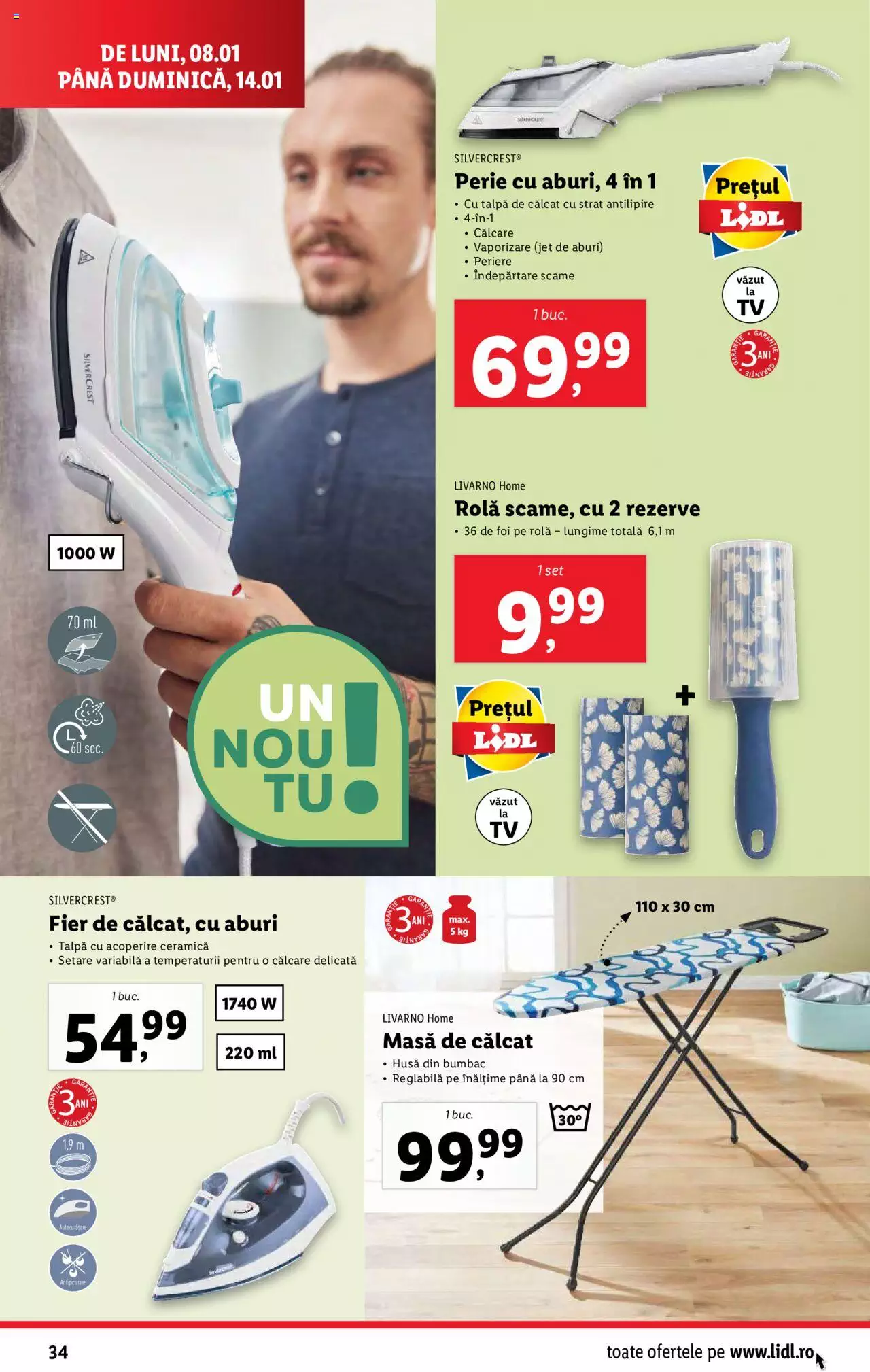 Catalog LIDL 8 - 14 Ianuarie 2024 | Pagina 34