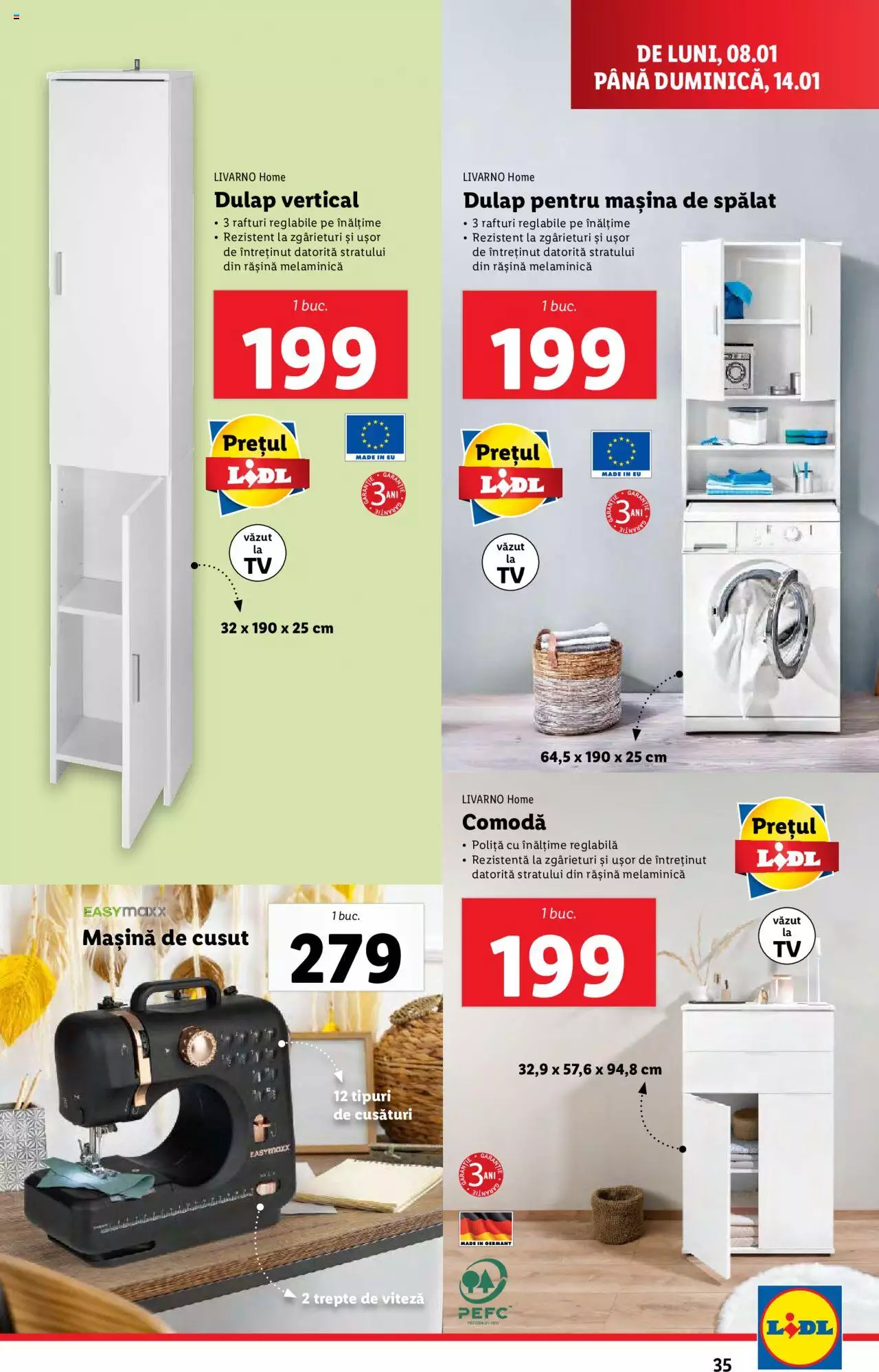 Catalog LIDL 8 - 14 Ianuarie 2024 | Pagina 35