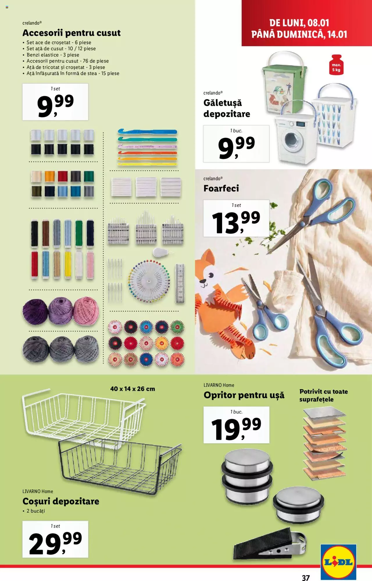 Catalog LIDL 8 - 14 Ianuarie 2024 | Pagina 37