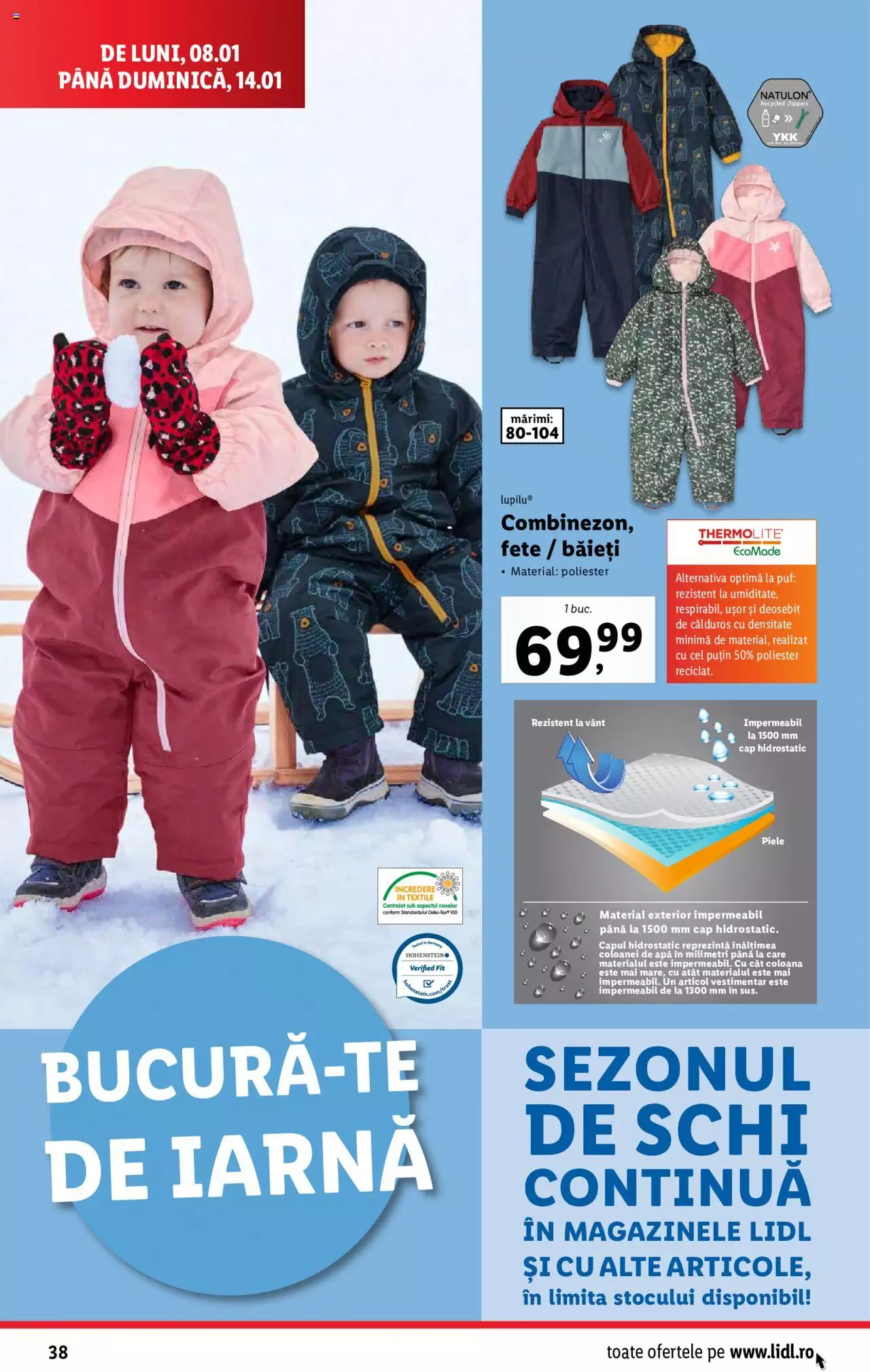 Catalog LIDL 8 - 14 Ianuarie 2024 | Pagina 38