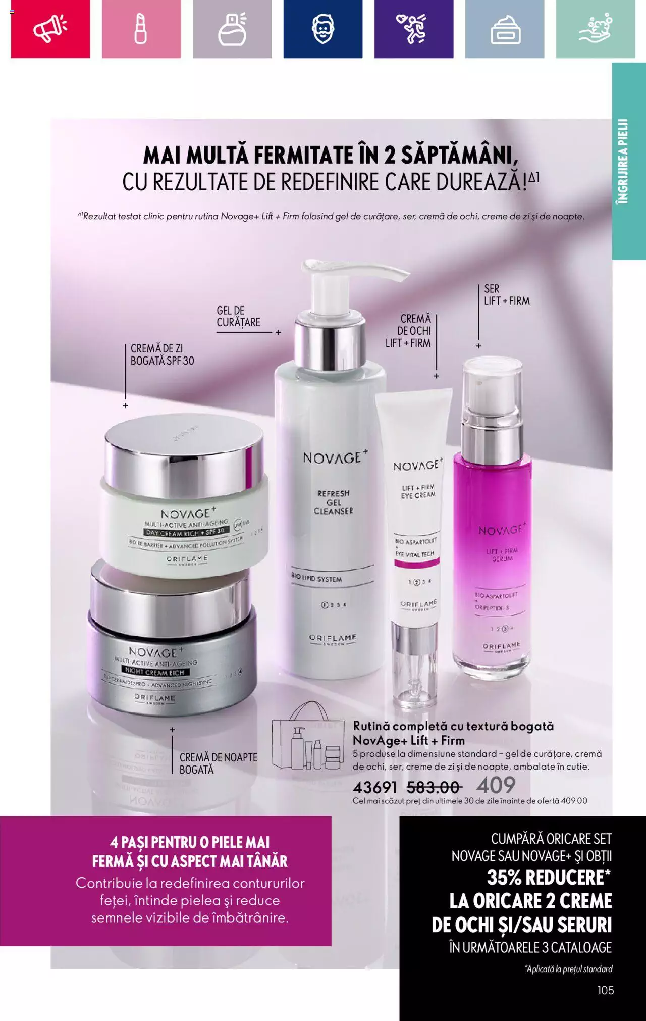 Catalog Oriflame 28 Decembrie 2023 - 22 Ianuarie 2024 | Pagina 105