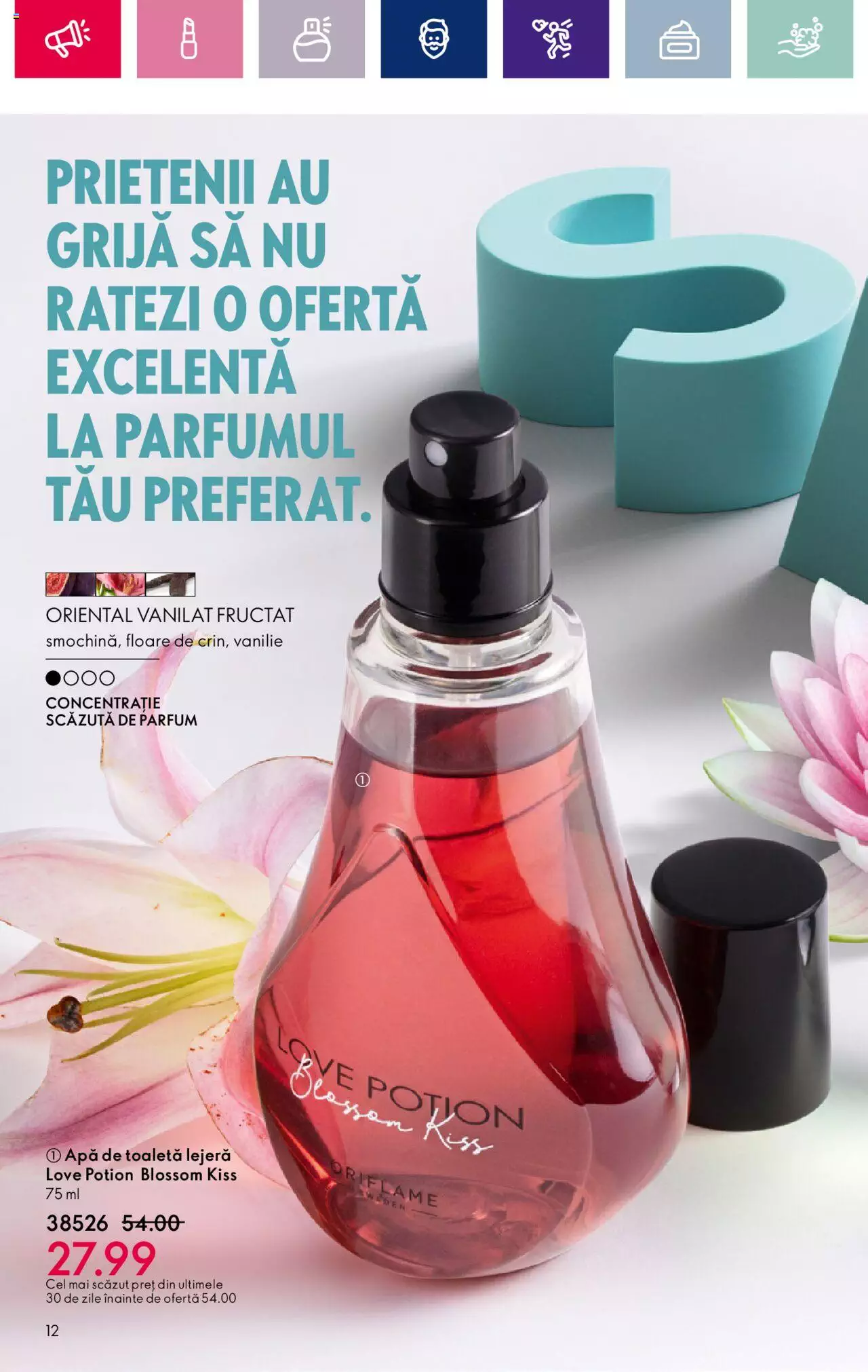 Catalog Oriflame 28 Decembrie 2023 - 22 Ianuarie 2024 | Pagina 12