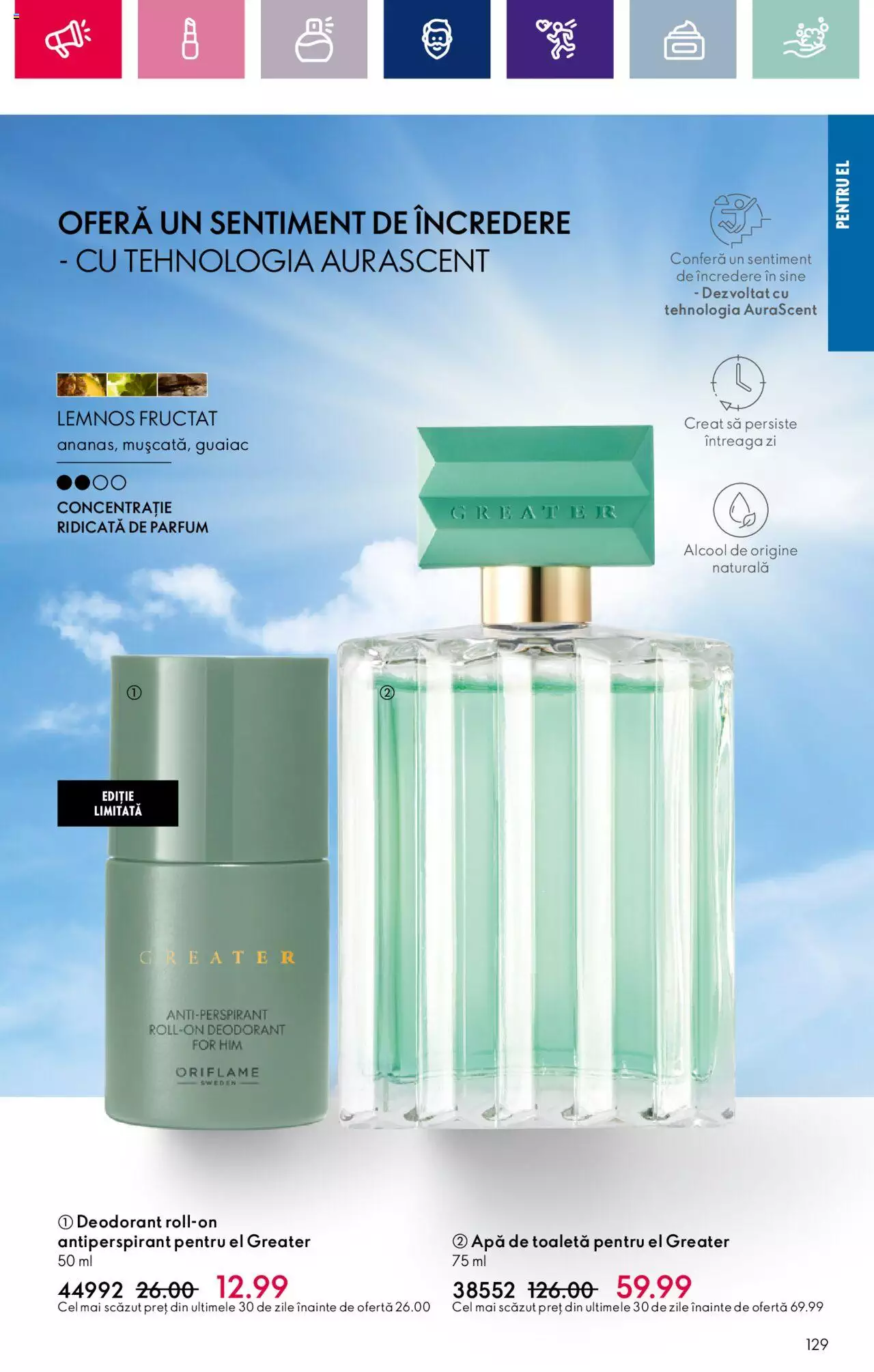 Catalog Oriflame 28 Decembrie 2023 - 22 Ianuarie 2024 | Pagina 129