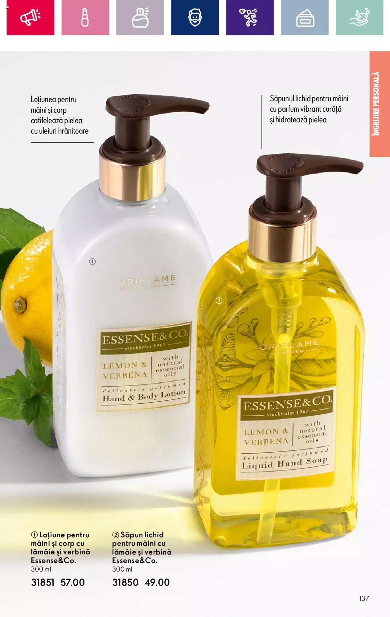 Catalog Oriflame 28 Decembrie 2023 - 22 Ianuarie 2024 | Pagina 137