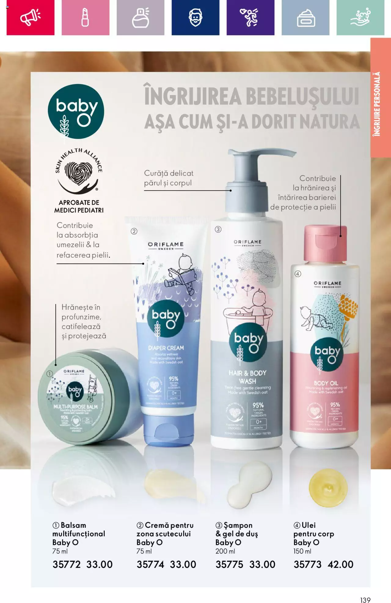 Catalog Oriflame 28 Decembrie 2023 - 22 Ianuarie 2024 | Pagina 139