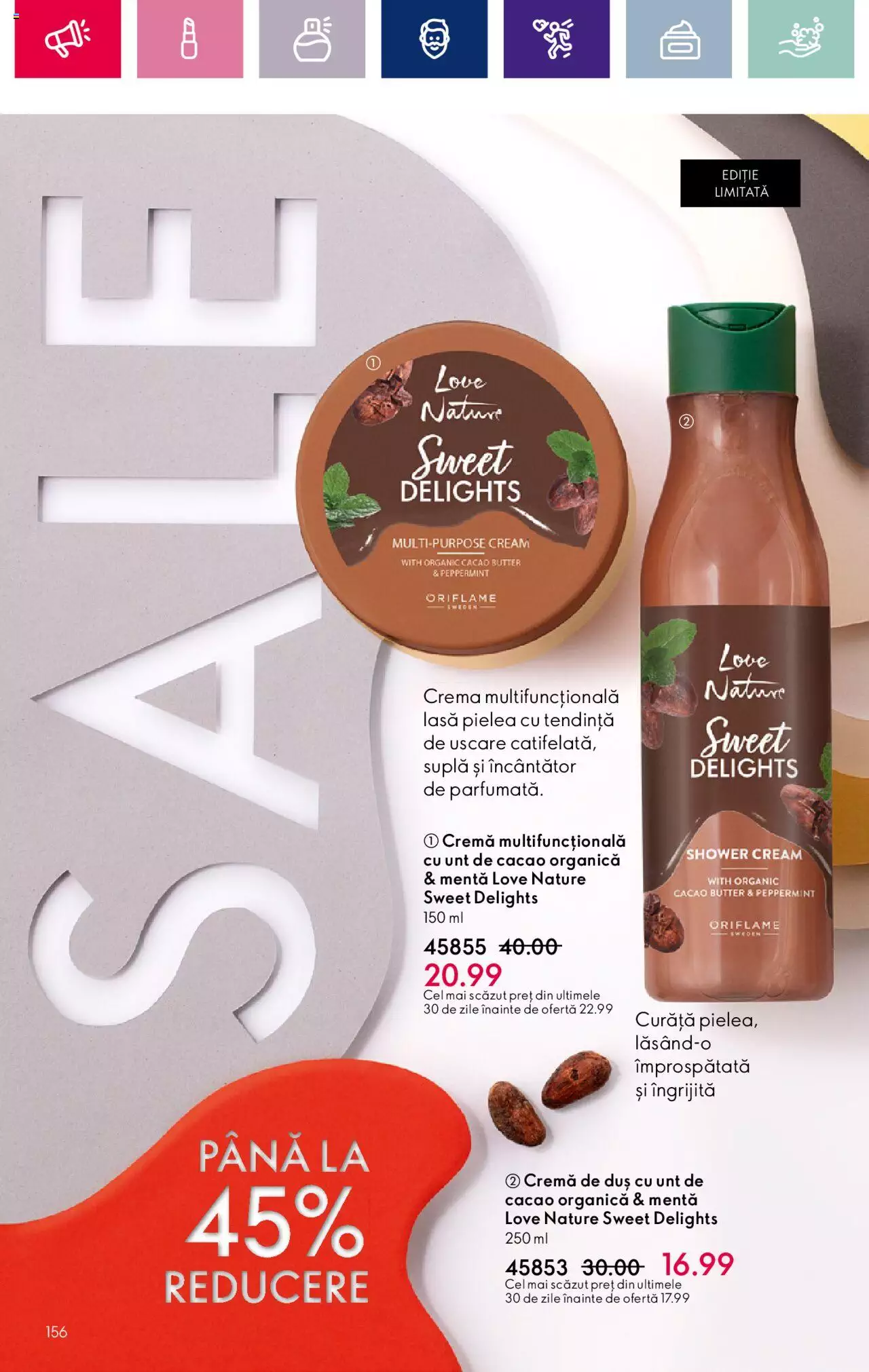 Catalog Oriflame 28 Decembrie 2023 - 22 Ianuarie 2024 | Pagina 156