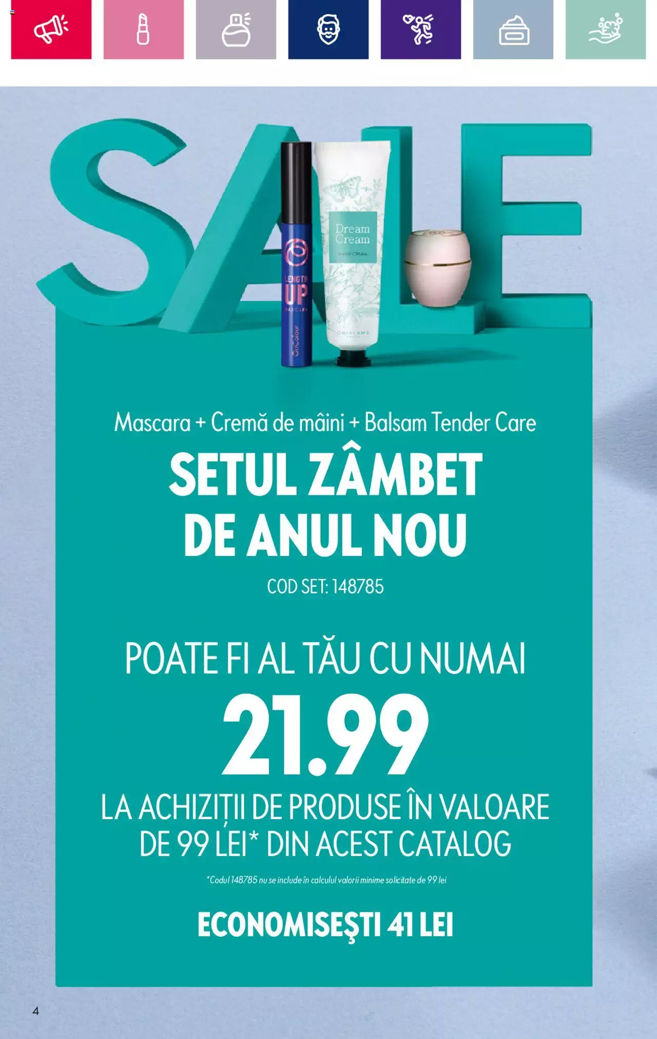 Catalog Oriflame 28 Decembrie 2023 - 22 Ianuarie 2024 | Pagina 4