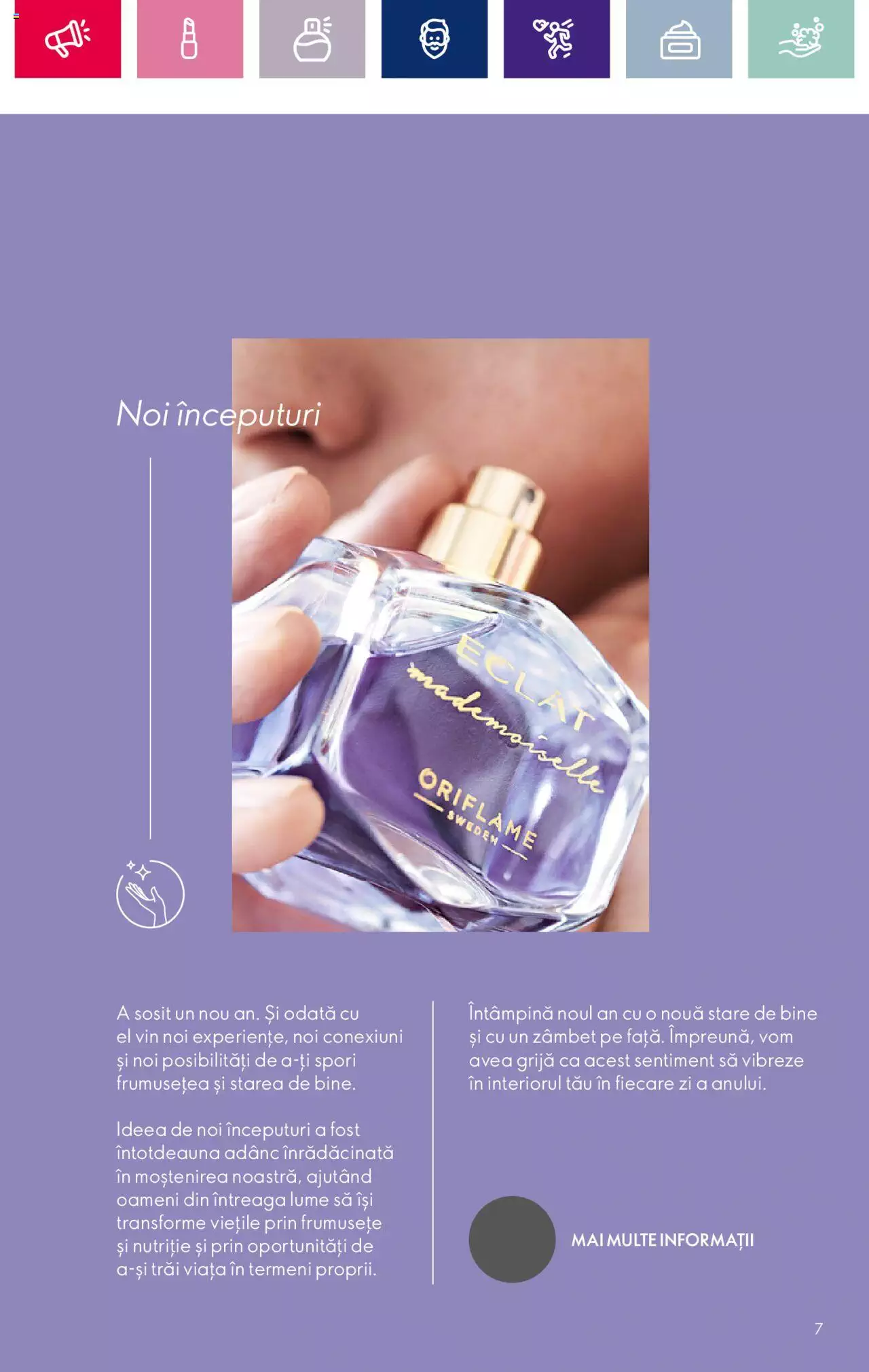 Catalog Oriflame 28 Decembrie 2023 - 22 Ianuarie 2024 | Pagina 7