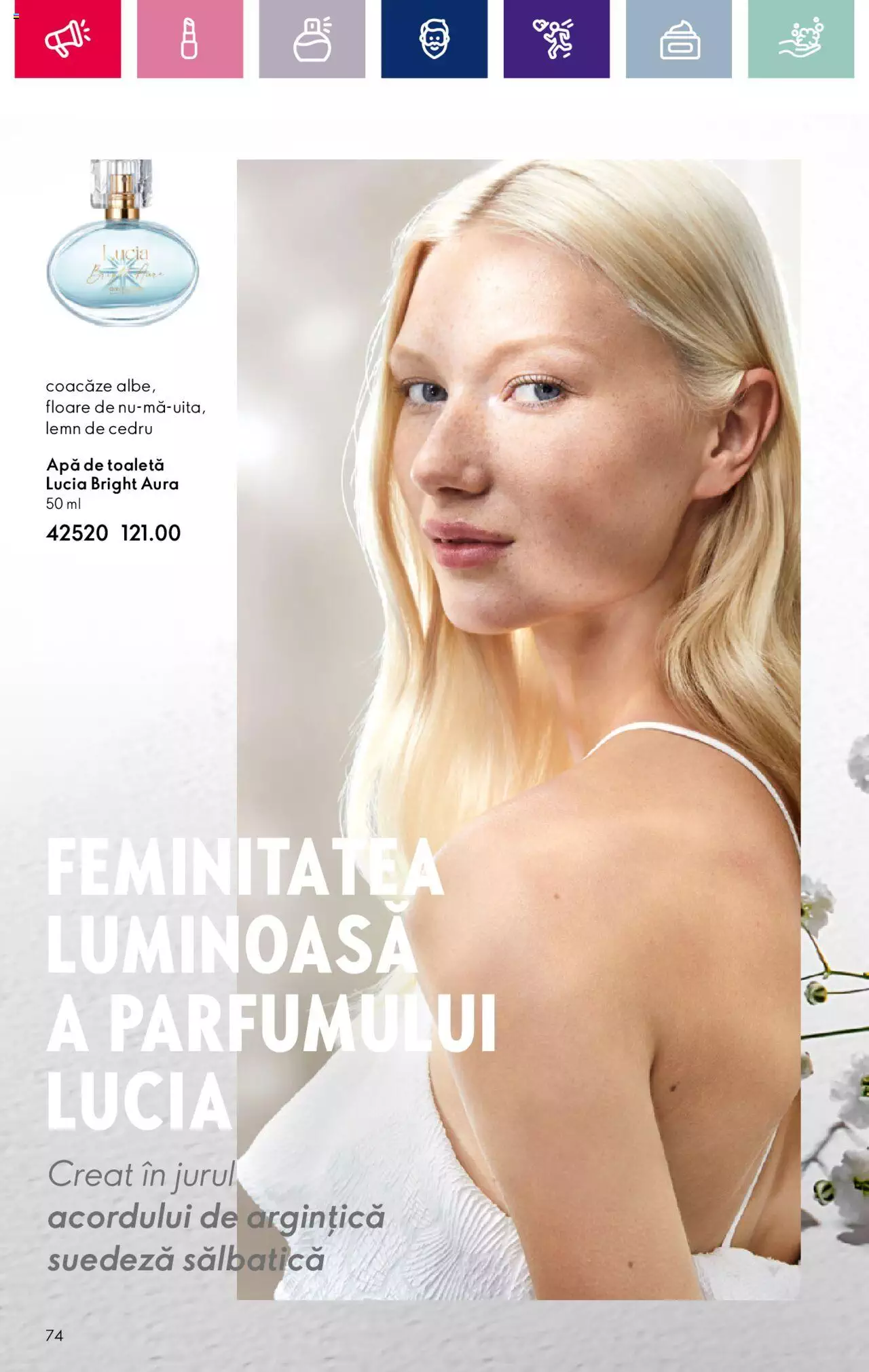 Catalog Oriflame 28 Decembrie 2023 - 22 Ianuarie 2024 | Pagina 74