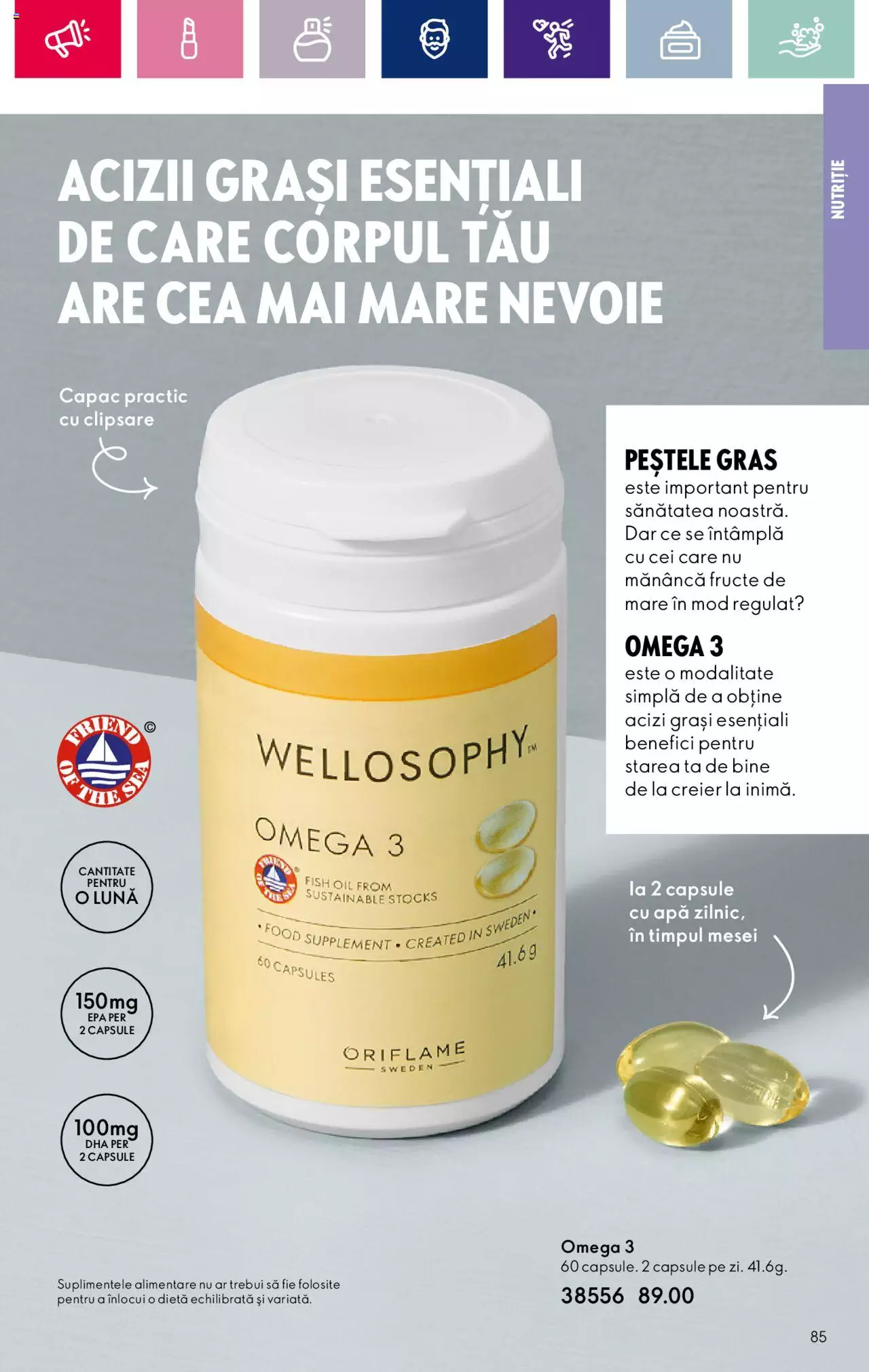 Catalog Oriflame 28 Decembrie 2023 - 22 Ianuarie 2024 | Pagina 85