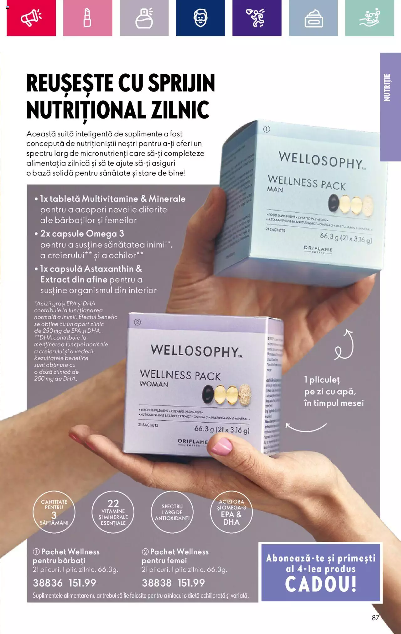 Catalog Oriflame 28 Decembrie 2023 - 22 Ianuarie 2024 | Pagina 87