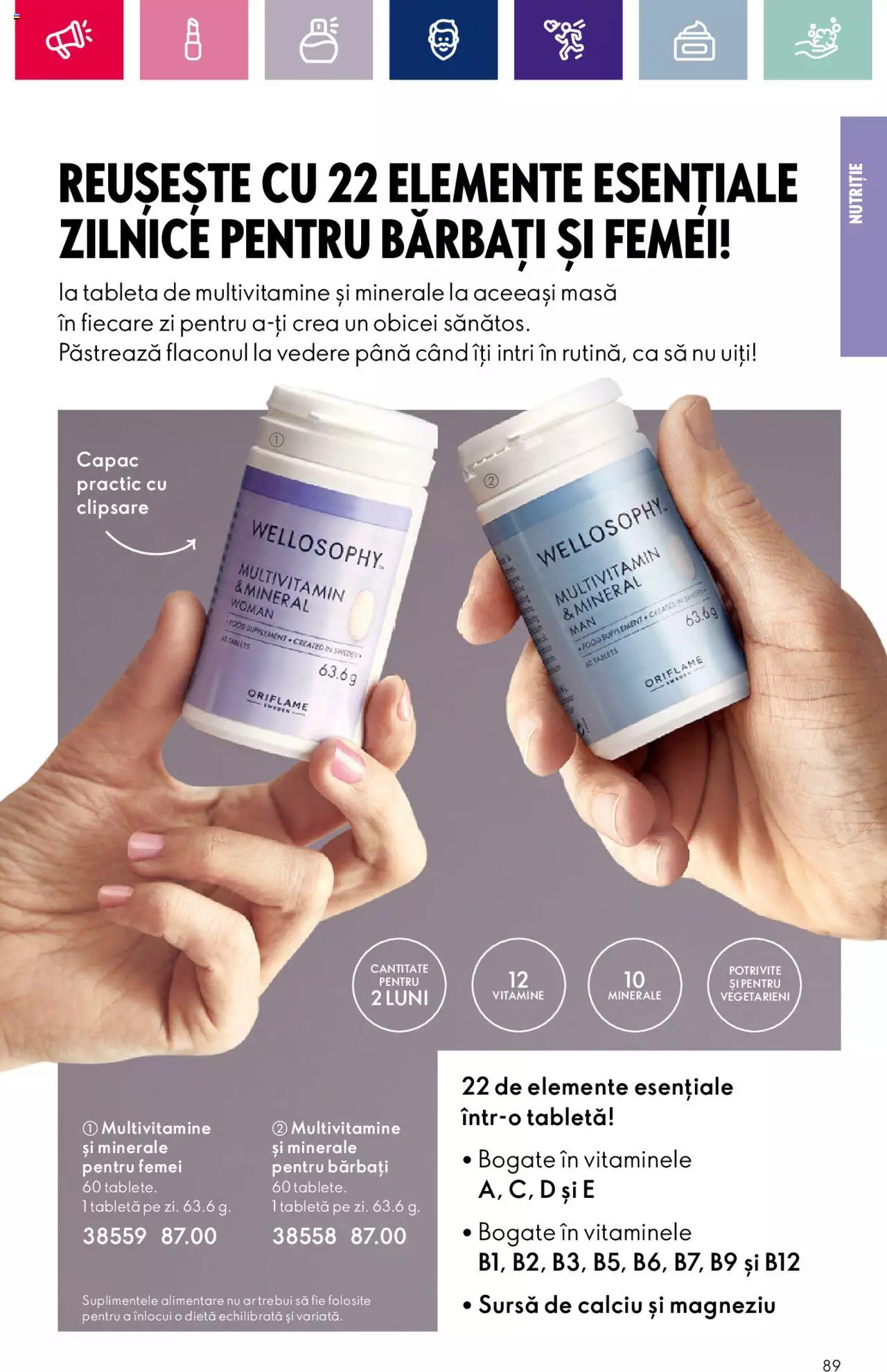 Catalog Oriflame 28 Decembrie 2023 - 22 Ianuarie 2024 | Pagina 89