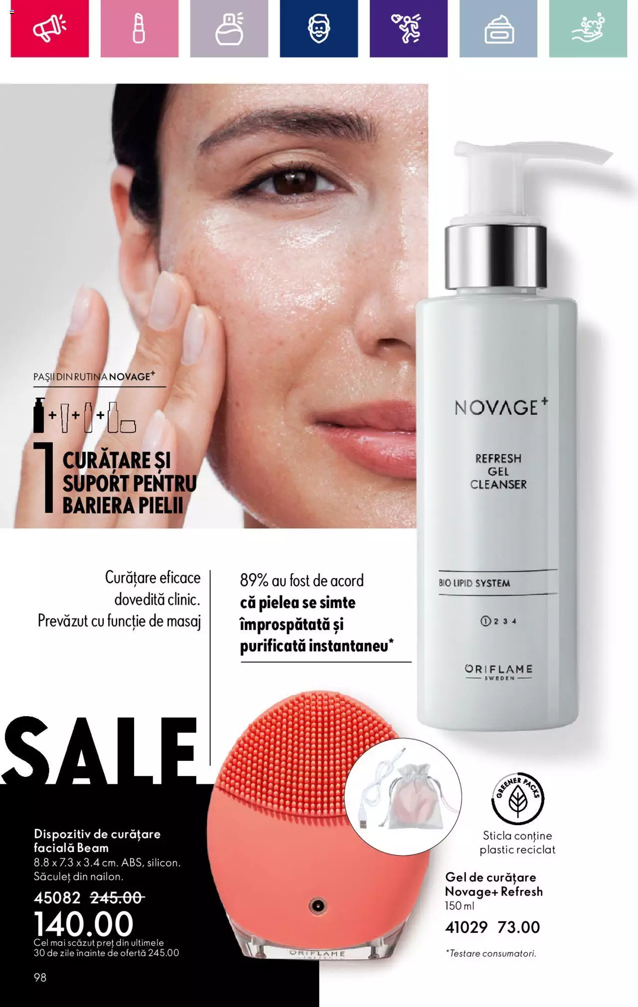 Catalog Oriflame 28 Decembrie 2023 - 22 Ianuarie 2024 | Pagina 98