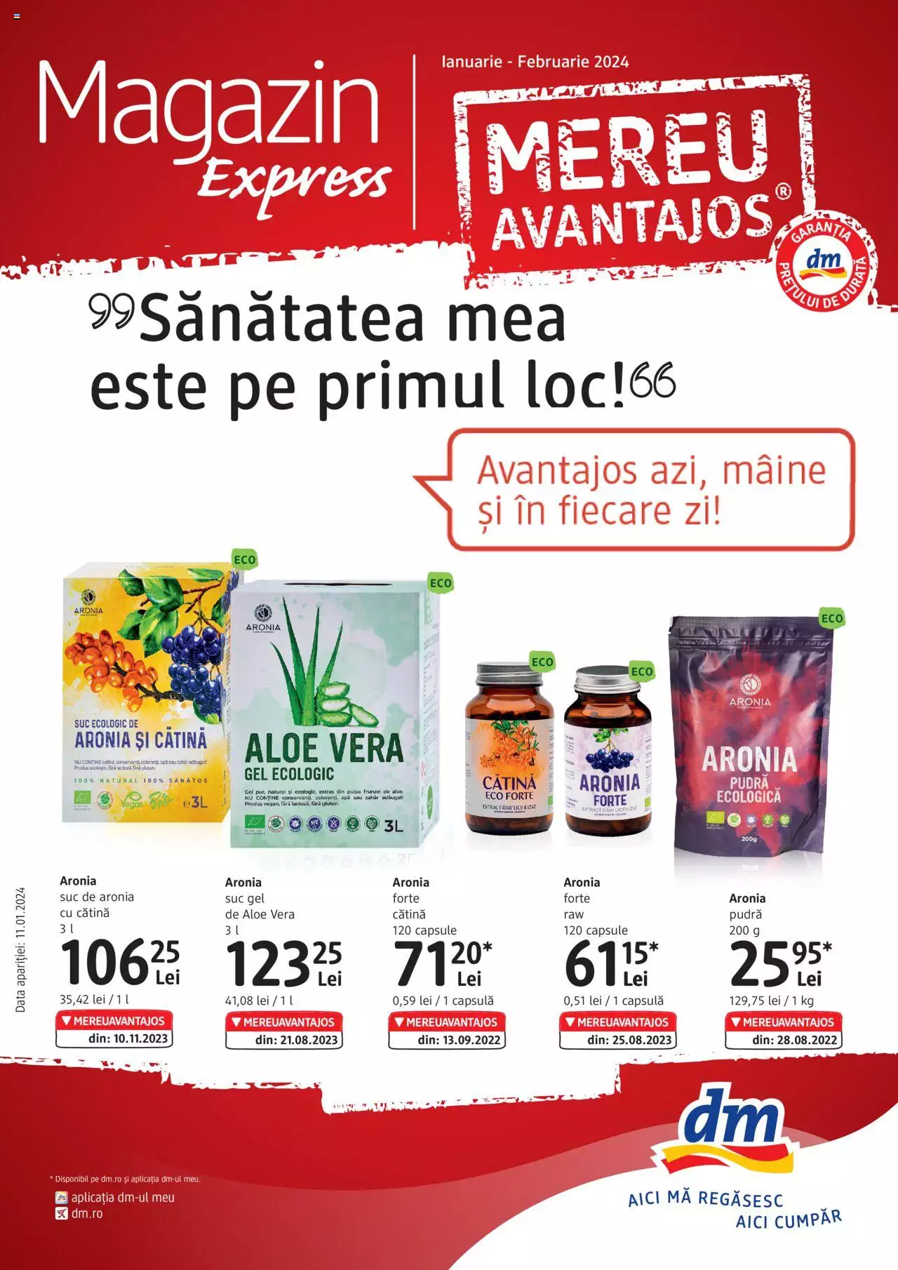 Catalog DM Drogerie Markt 11 Ianuarie - 6 Februarie 2024 | Pagina 1