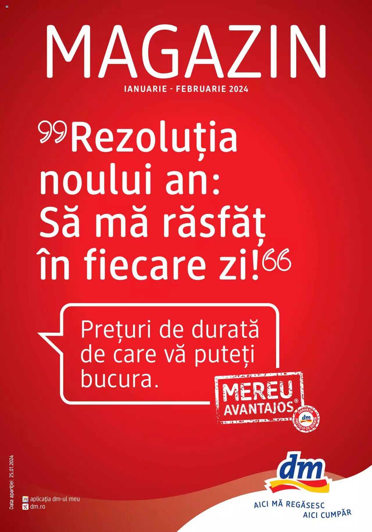 Catalog DM Drogerie Markt 25 Ianuarie - 20 Februarie 2024 | Pagina 1