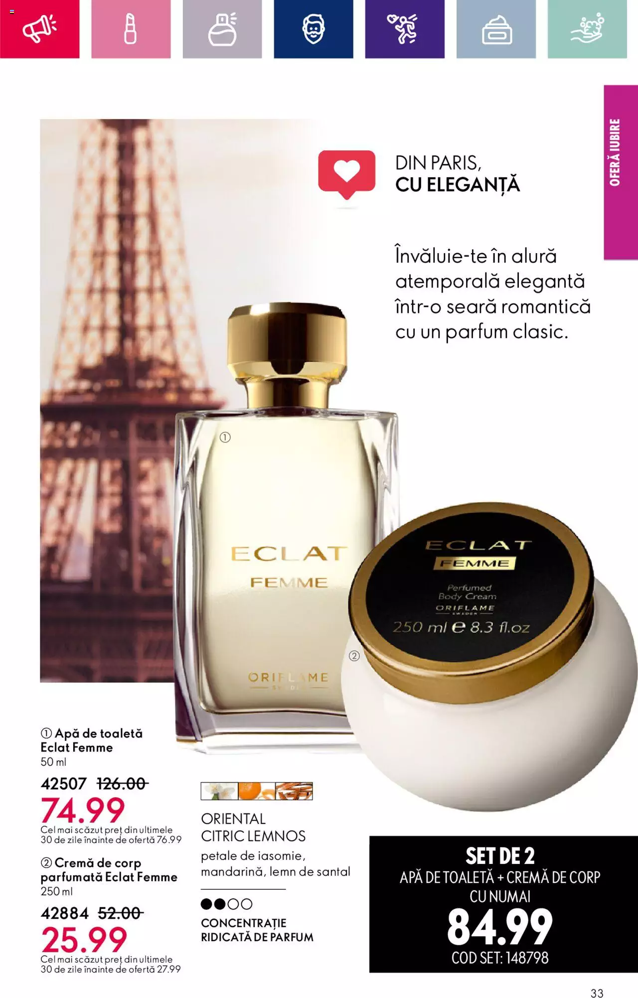 Catalog Oriflame 23 Ianuarie - 12 Februarie 2024 | Pagina 33