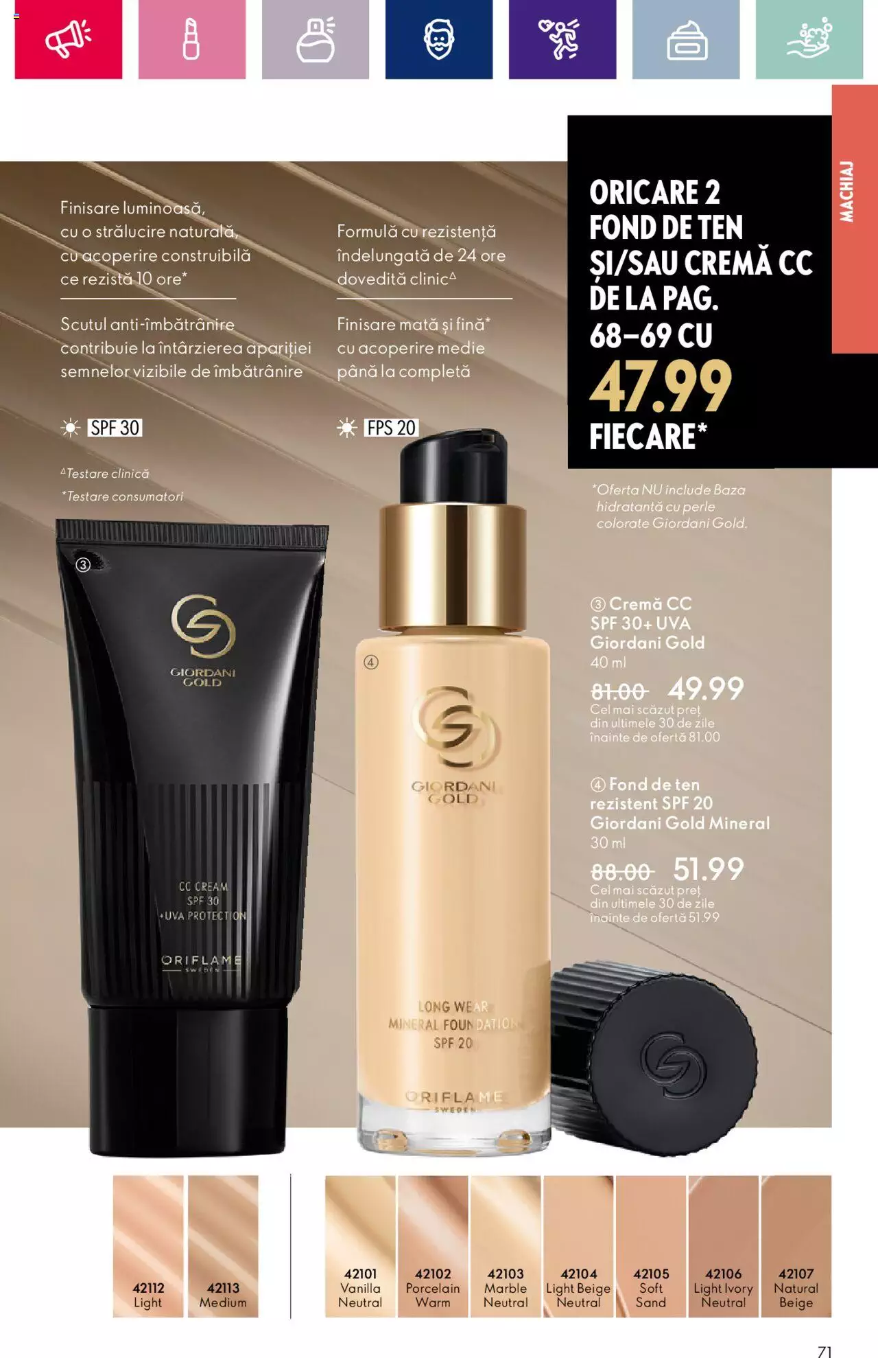 Catalog Oriflame 23 Ianuarie - 12 Februarie 2024 | Pagina 71