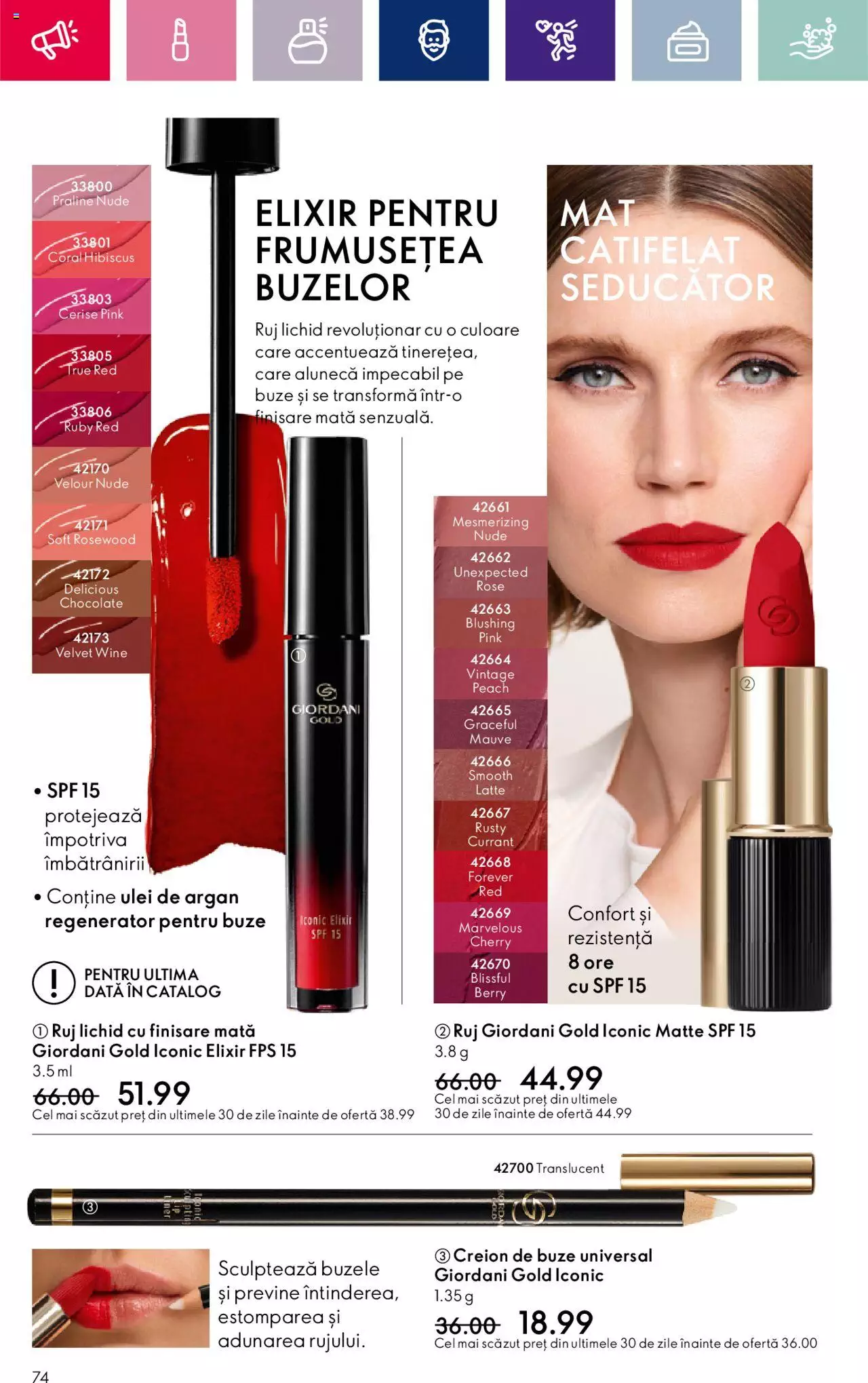 Catalog Oriflame 23 Ianuarie - 12 Februarie 2024 | Pagina 74