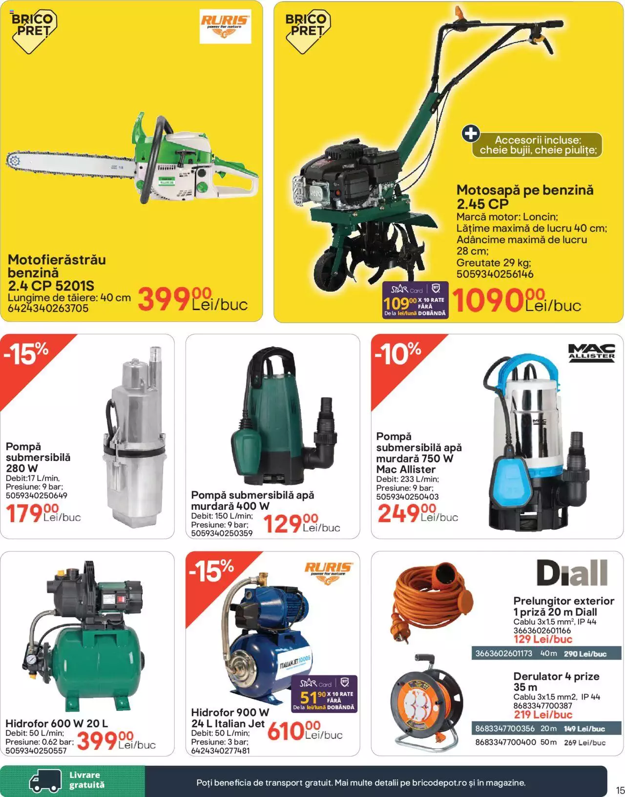 Catalog Brico Depot 2 Februarie - 5 Martie 2024 | Pagina 15
