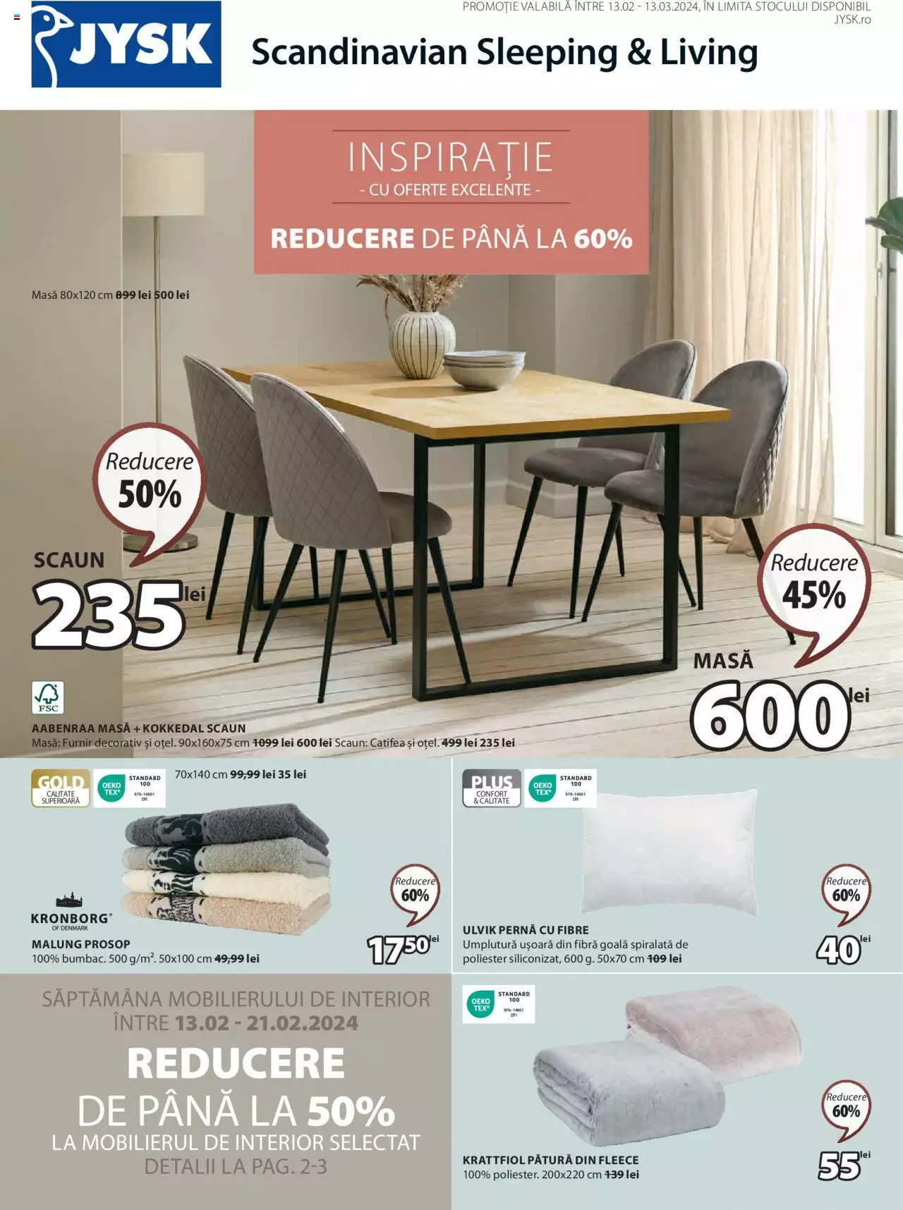 Catalog JYSK 13 Februarie - 13 Martie 2024 | Pagina 1