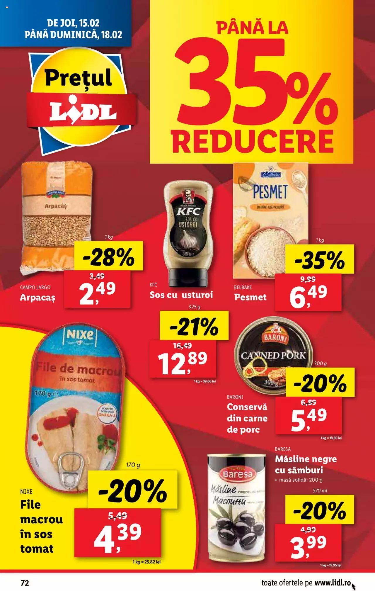 Catalog LIDL 12 - 18 Februarie 2024 | Pagina 72