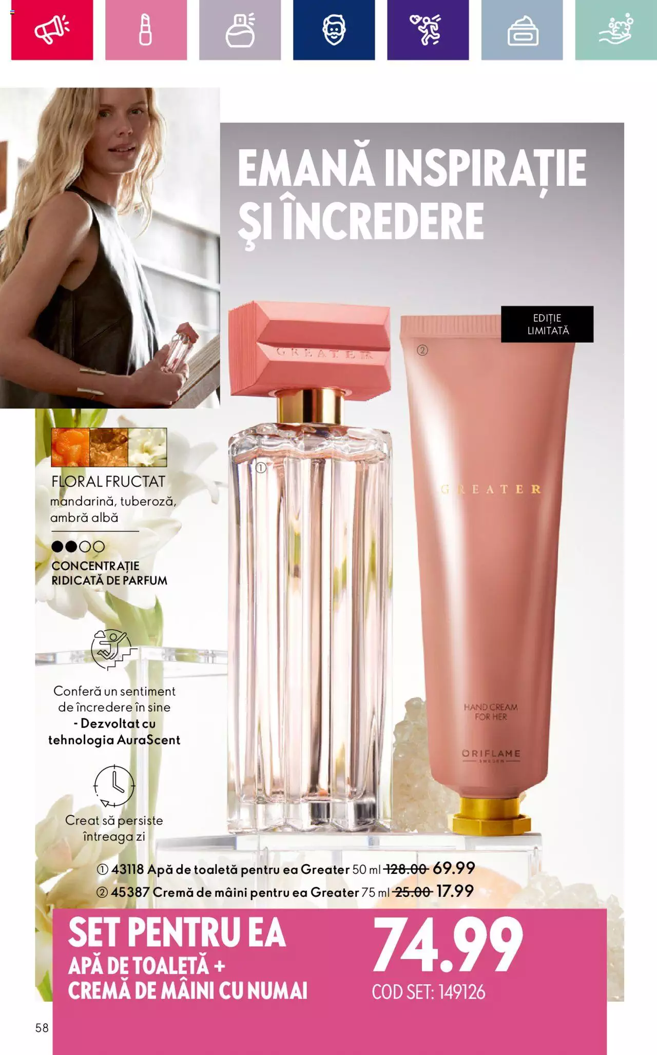 Catalog Oriflame 13 Februarie - 4 Martie 2024 | Pagina 58