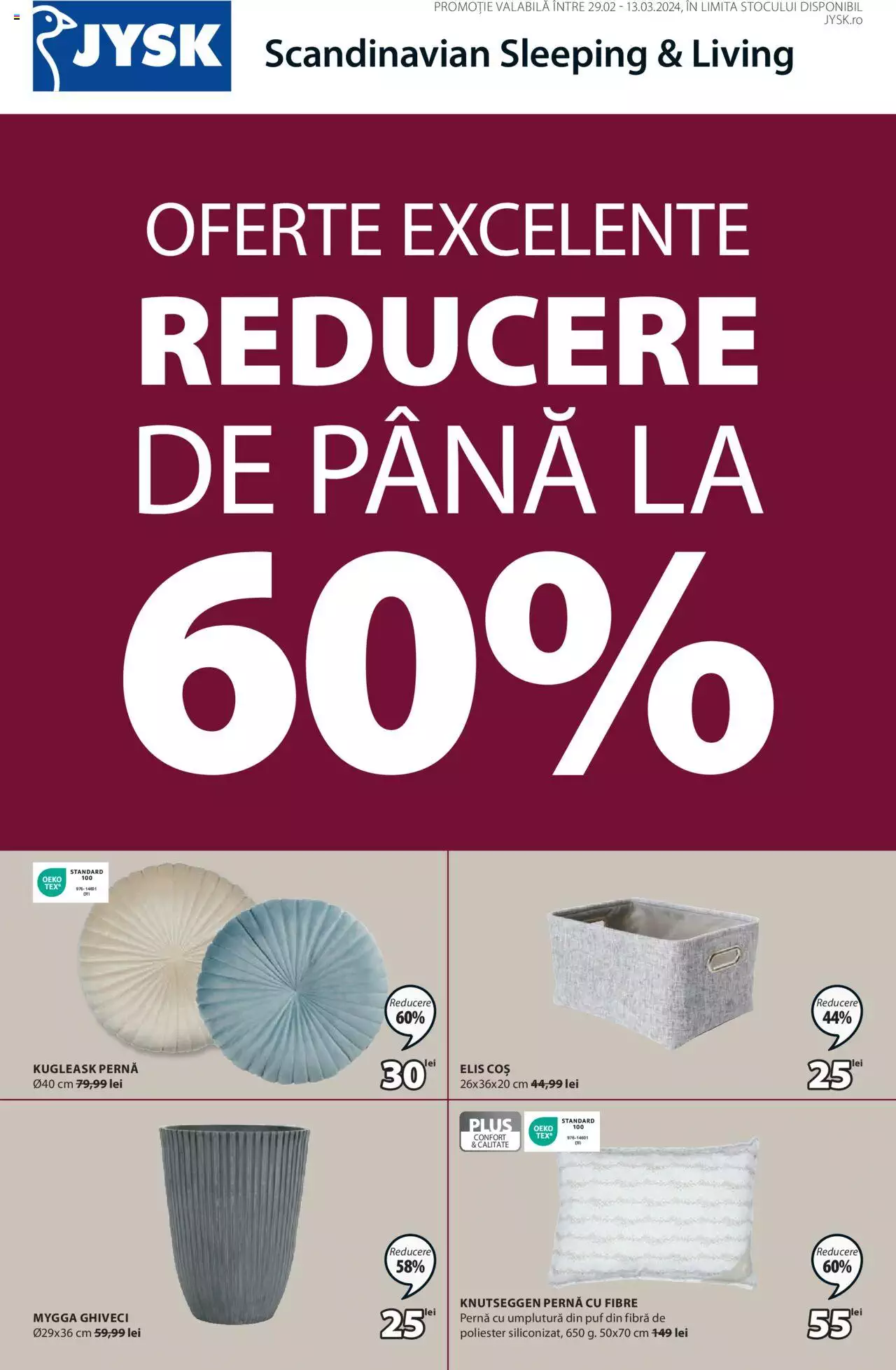 Catalog JYSK 29 Februarie - 13 Martie 2024 | Pagina 1