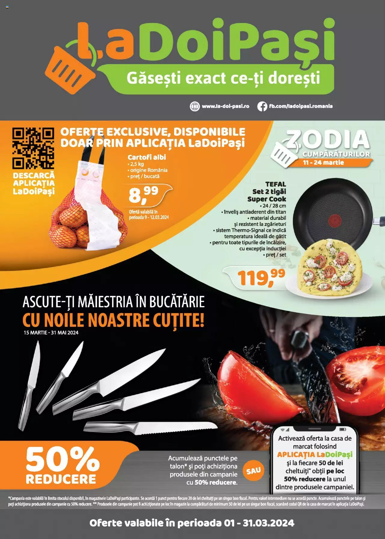Catalog La Doi Pași 1 - 31 Martie 2024 | Pagina 1