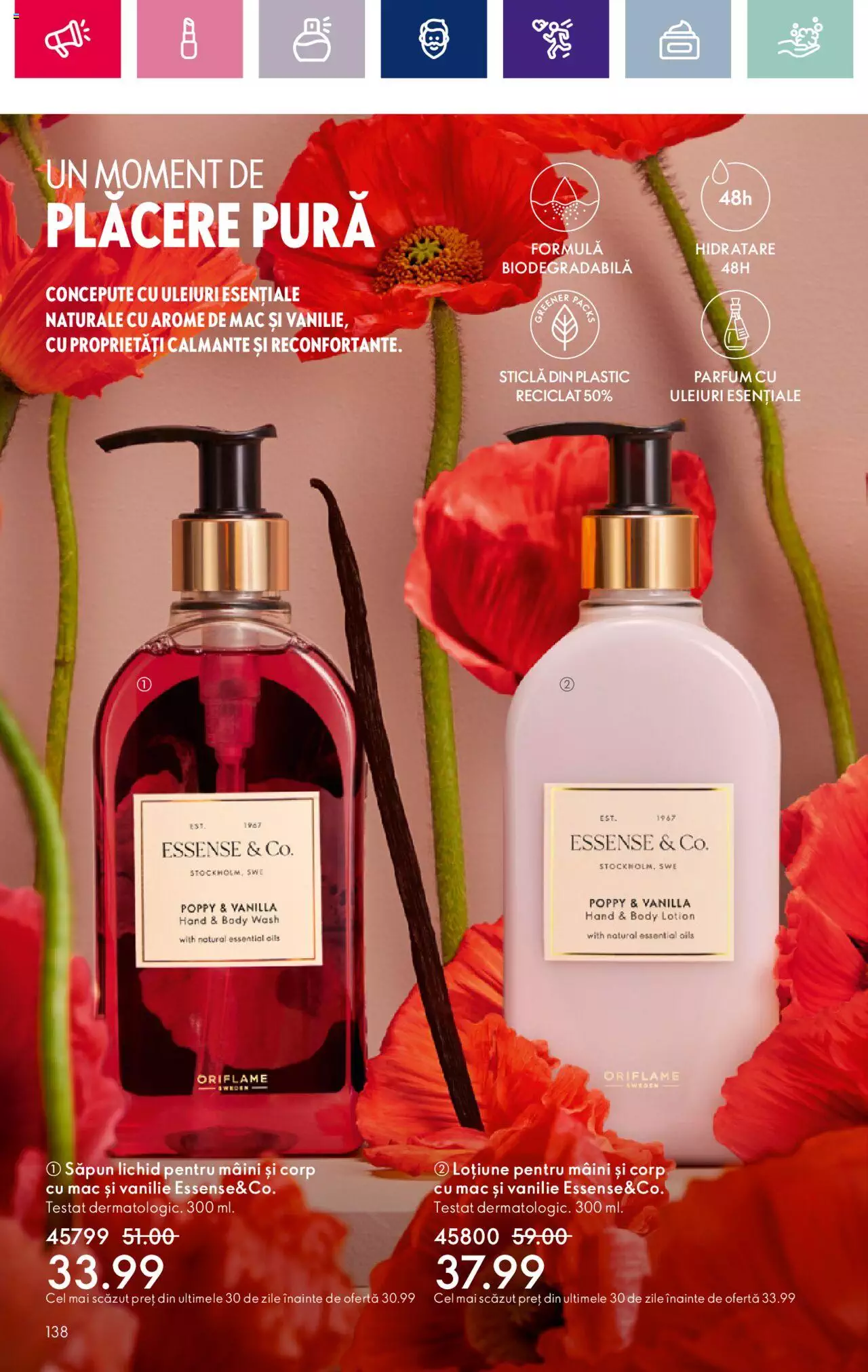 Catalog Oriflame 5 - 25 Martie 2024 | Pagina 138