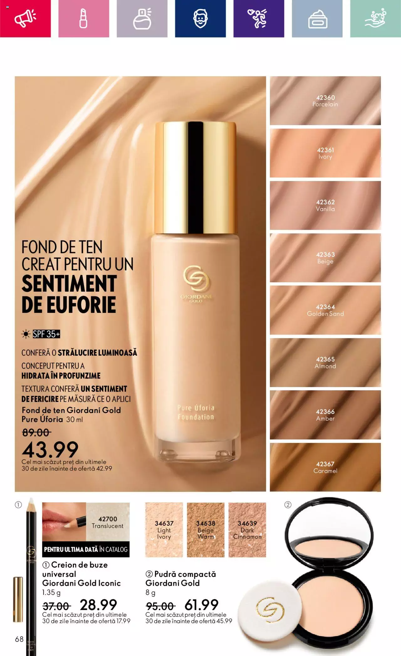 Catalog Oriflame 5 - 25 Martie 2024 | Pagina 68