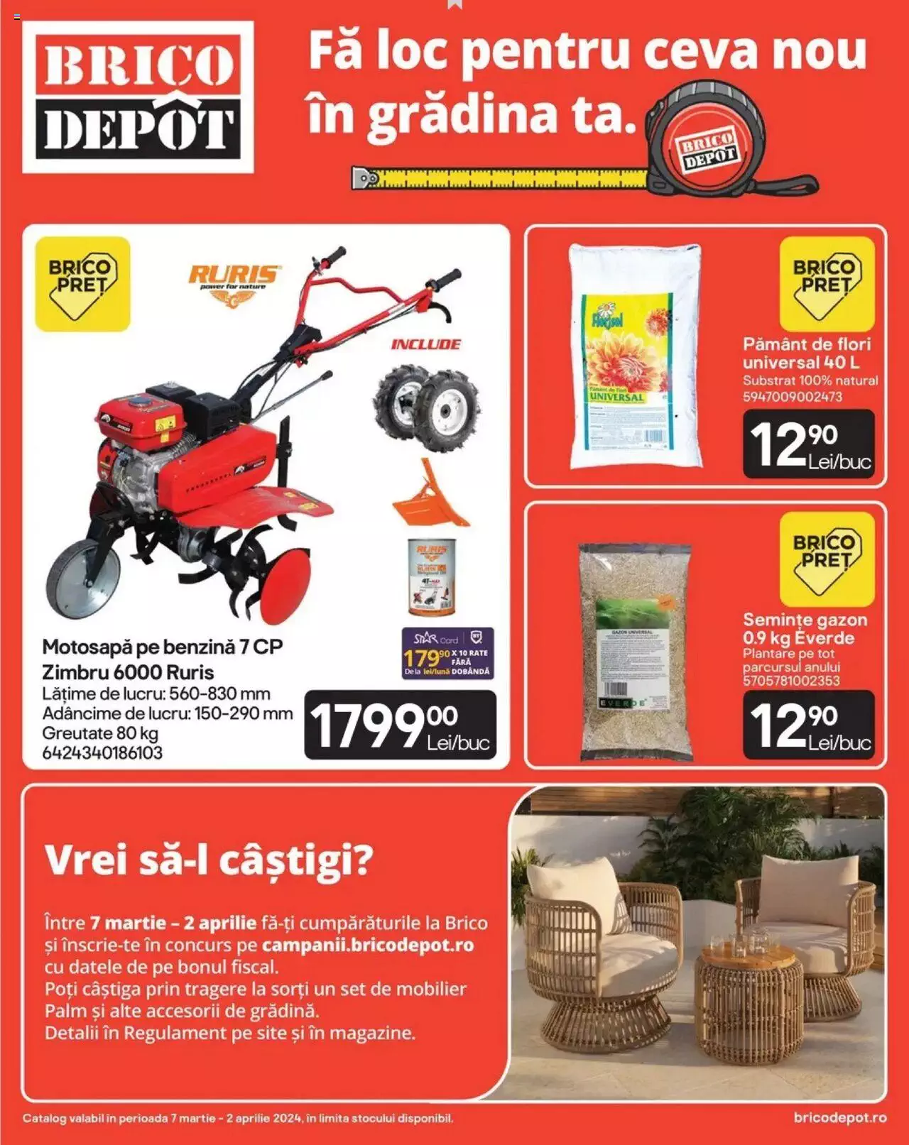 Catalog Brico Depot 7 Martie - 2 Aprilie 2024 | Pagina 1