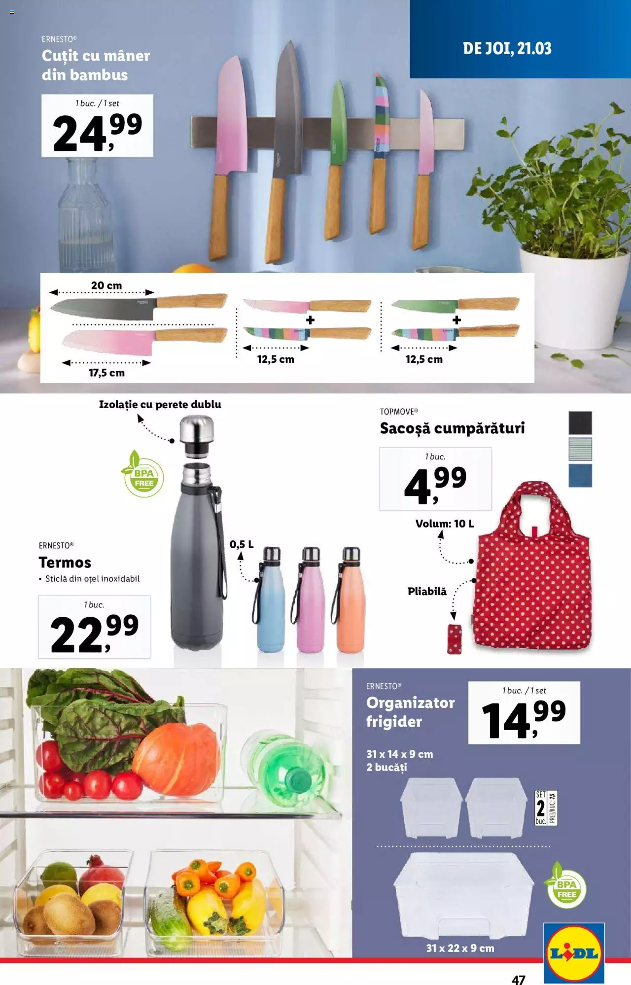 Catalog LIDL 18 - 24 Martie 2024 | Pagina 47