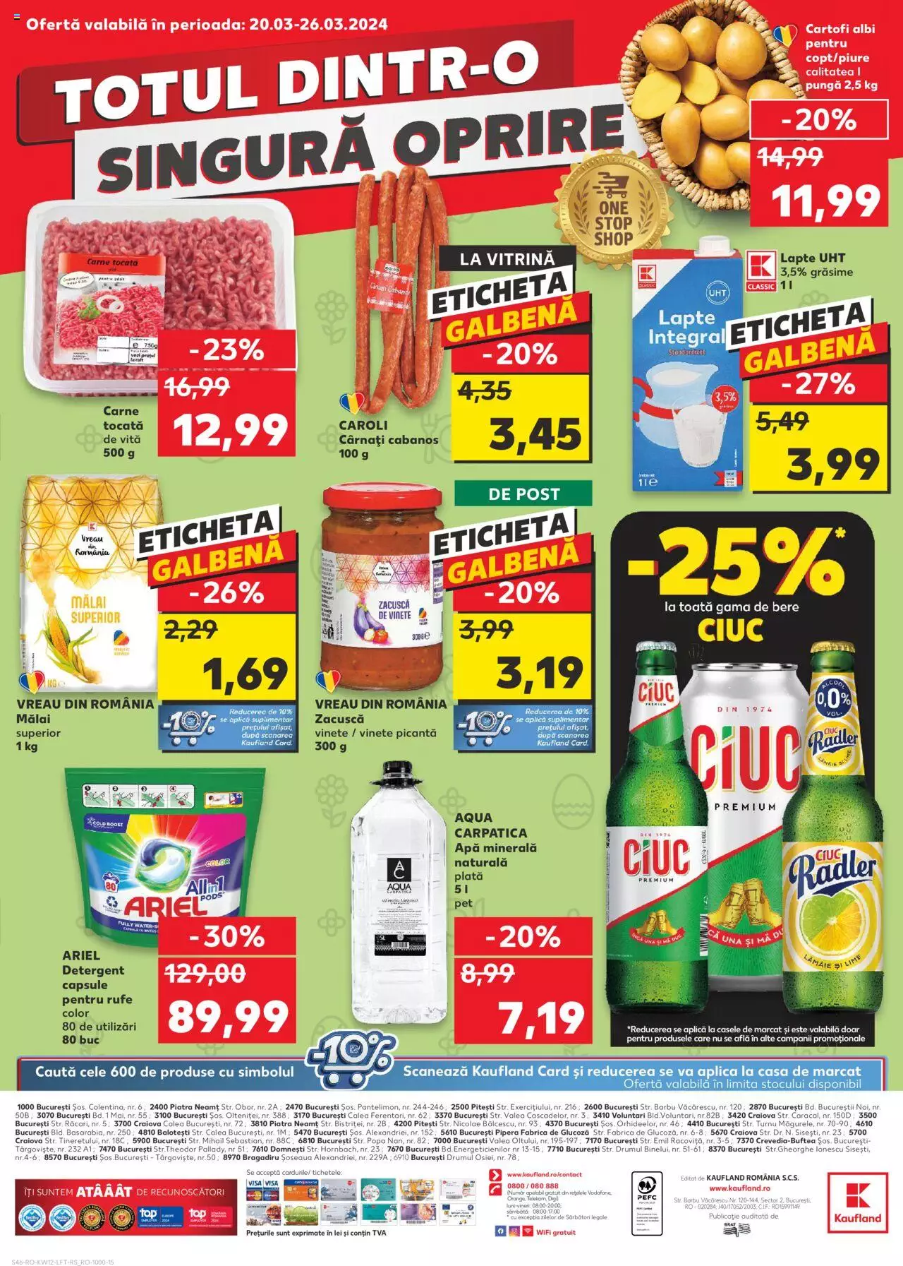 Catalog Kaufland 20 - 26 Martie 2024 | Pagina 46