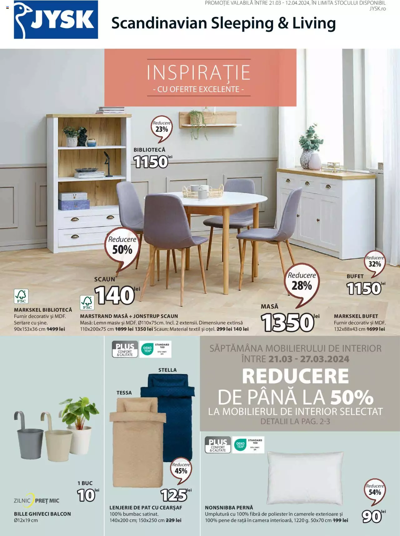 Catalog JYSK 21 Martie - 12 Aprilie 2024 | Pagina 1