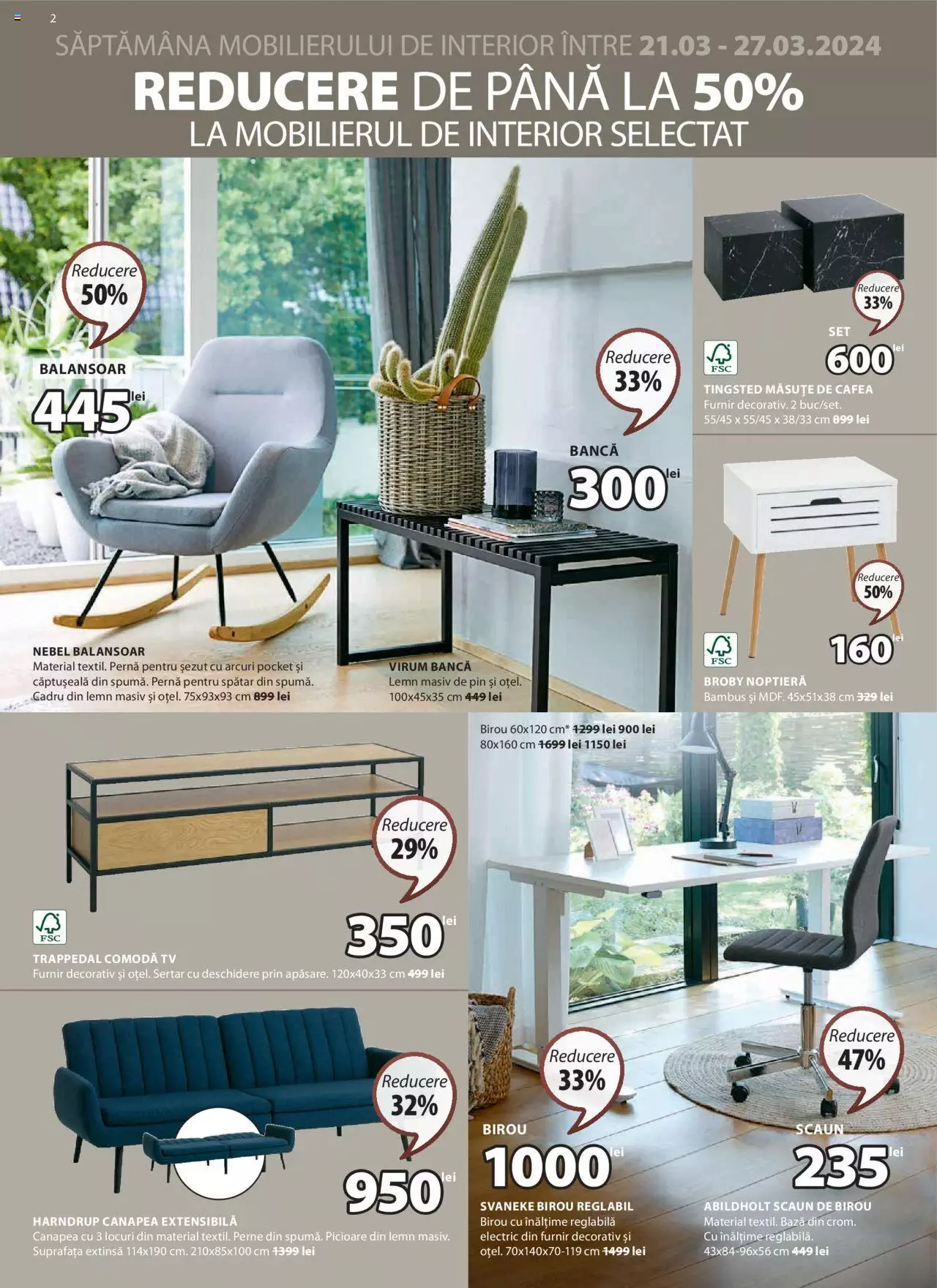 Catalog JYSK 21 Martie - 12 Aprilie 2024 | Pagina 2