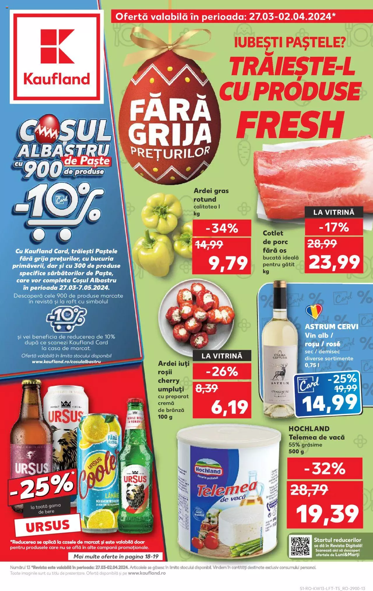 Catalog Kaufland 27 Martie - 2 Aprilie 2024 | Pagina 1