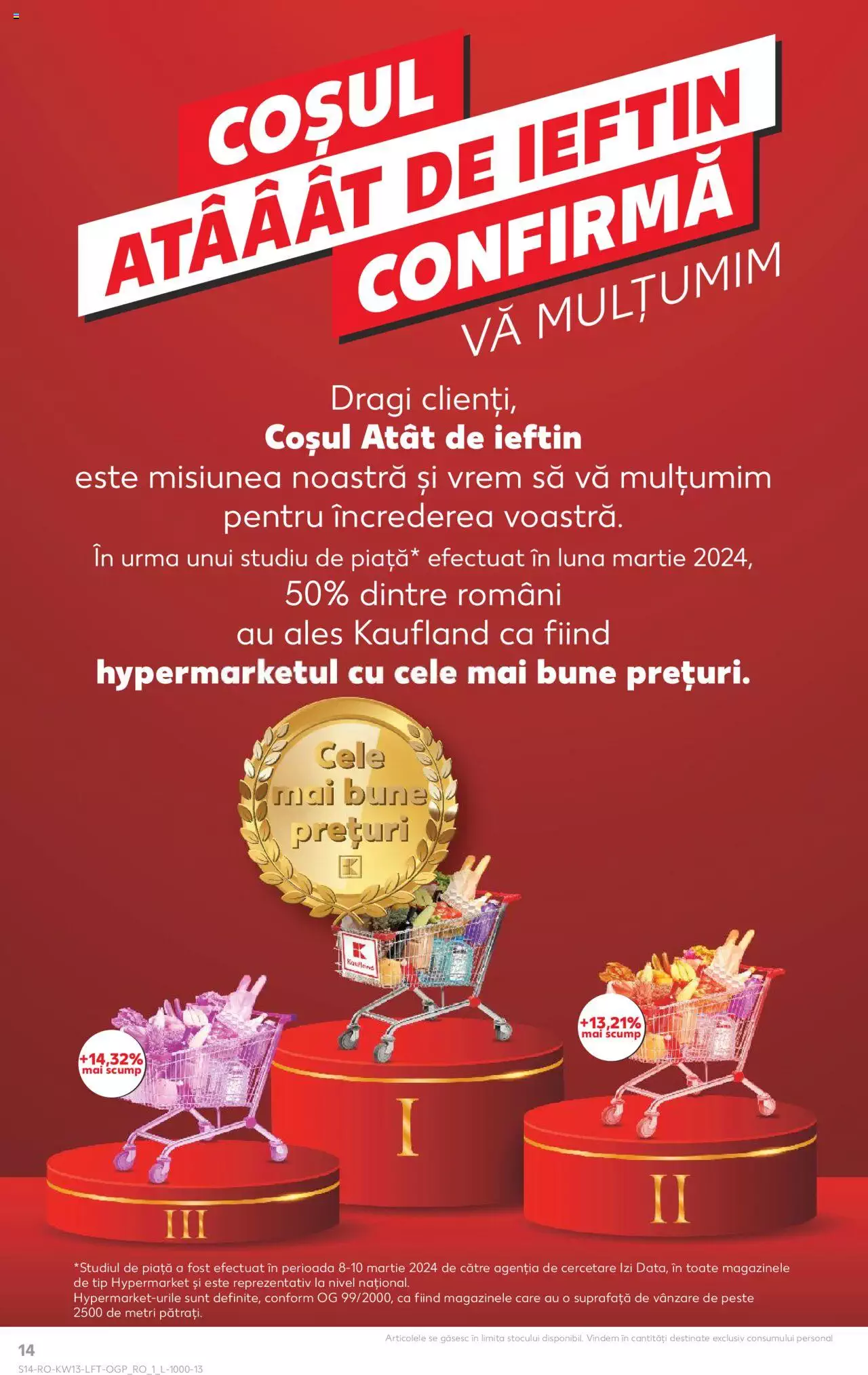 Catalog Kaufland 27 Martie - 2 Aprilie 2024 | Pagina 14