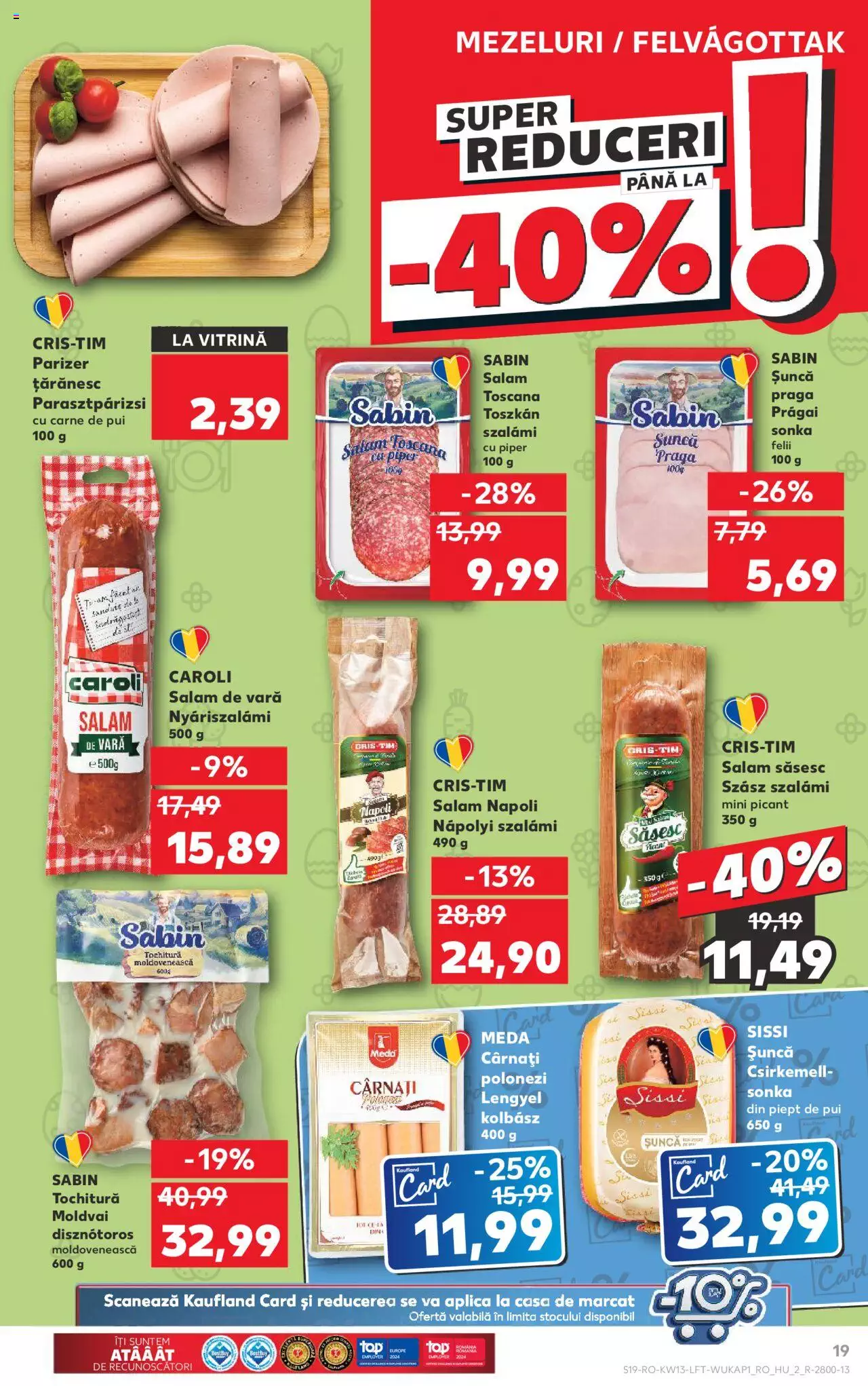 Catalog Kaufland 27 Martie - 2 Aprilie 2024 | Pagina 19