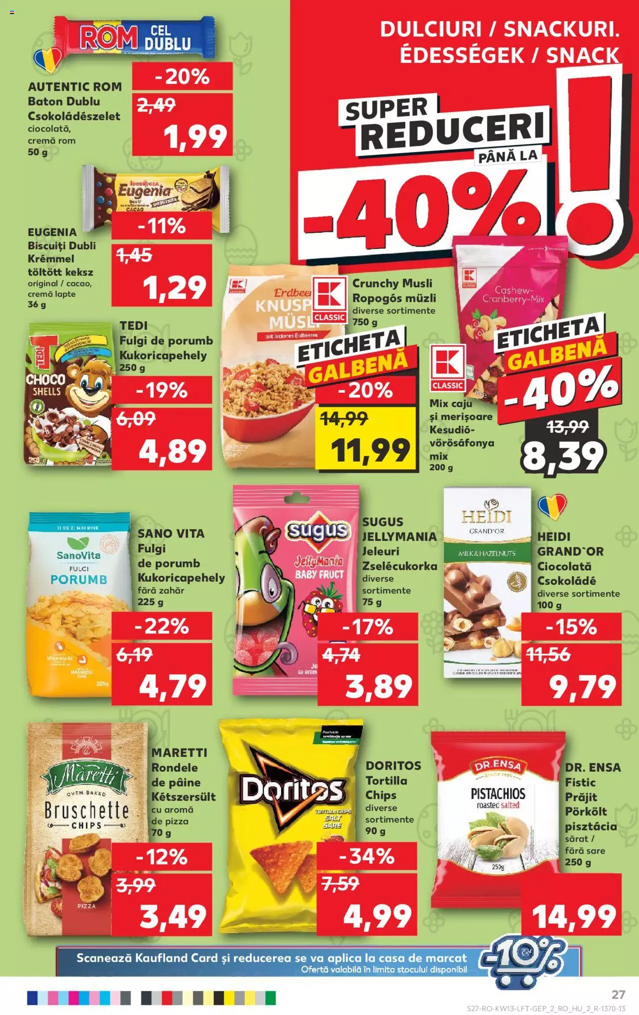 Catalog Kaufland 27 Martie - 2 Aprilie 2024 | Pagina 27