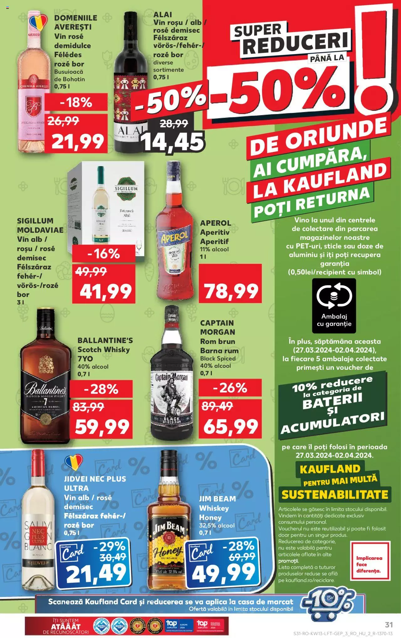 Catalog Kaufland 27 Martie - 2 Aprilie 2024 | Pagina 31