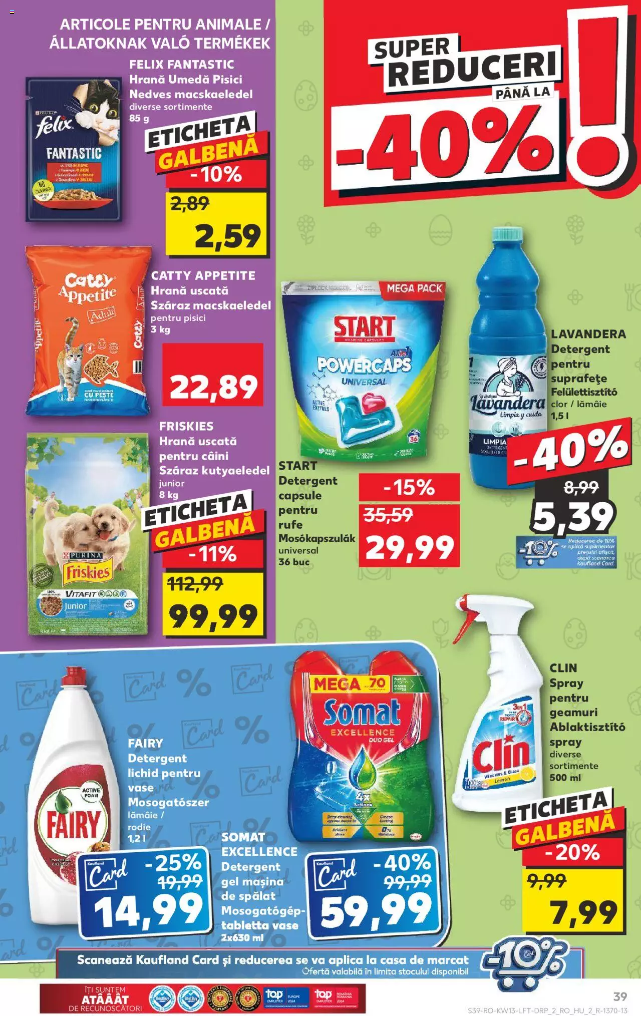 Catalog Kaufland 27 Martie - 2 Aprilie 2024 | Pagina 39