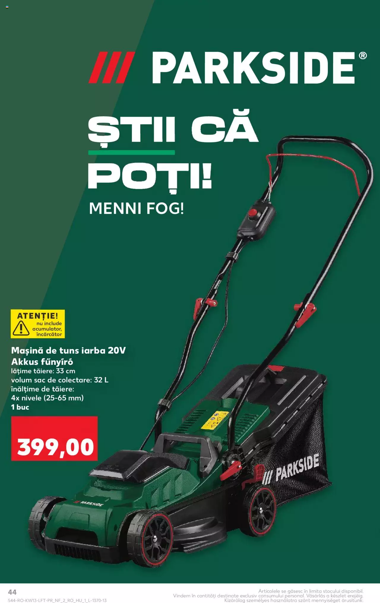Catalog Kaufland 27 Martie - 2 Aprilie 2024 | Pagina 44
