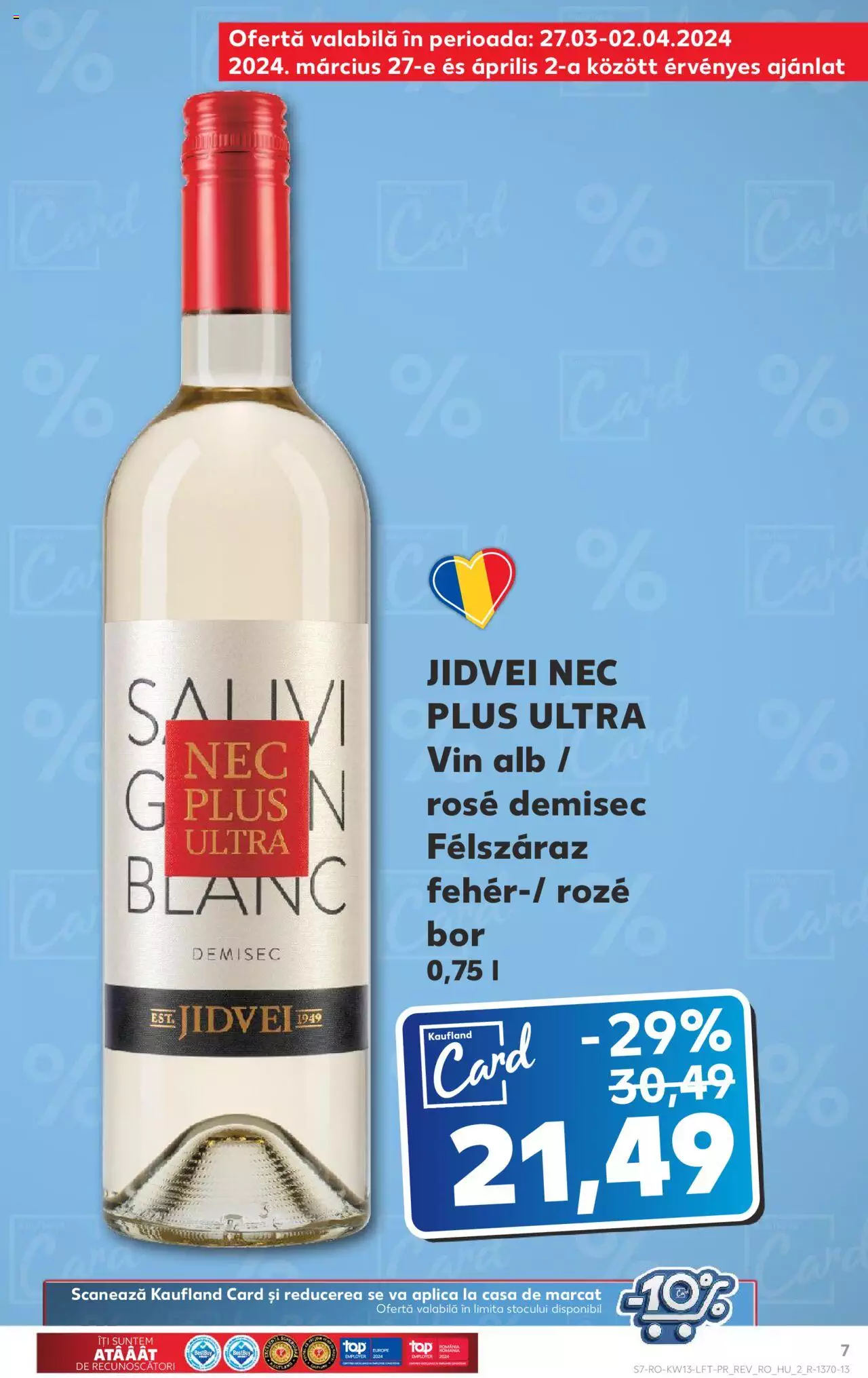 Catalog Kaufland 27 Martie - 2 Aprilie 2024 | Pagina 7