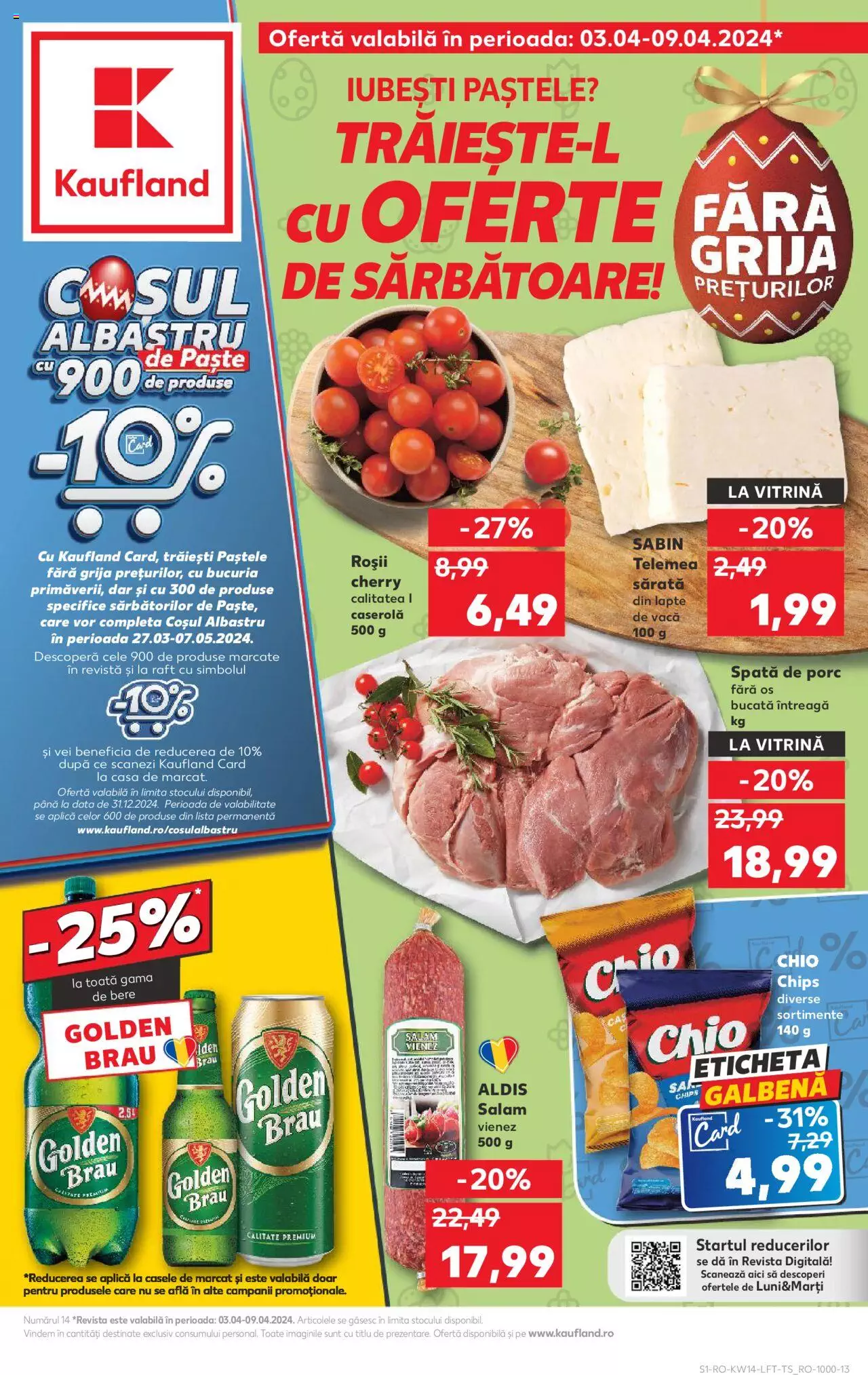 Catalog Kaufland 3 - 9 Aprilie 2024 | Pagina 1