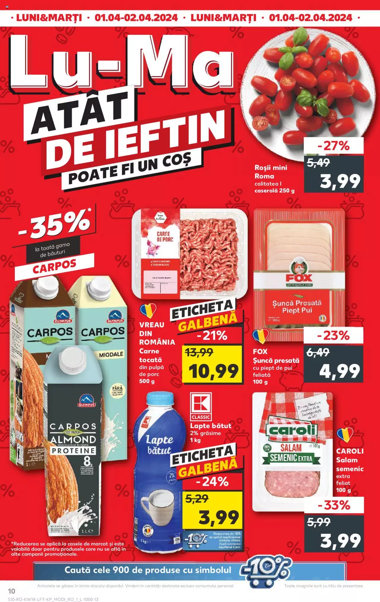 Catalog Kaufland 3 - 9 Aprilie 2024 | Pagina 10