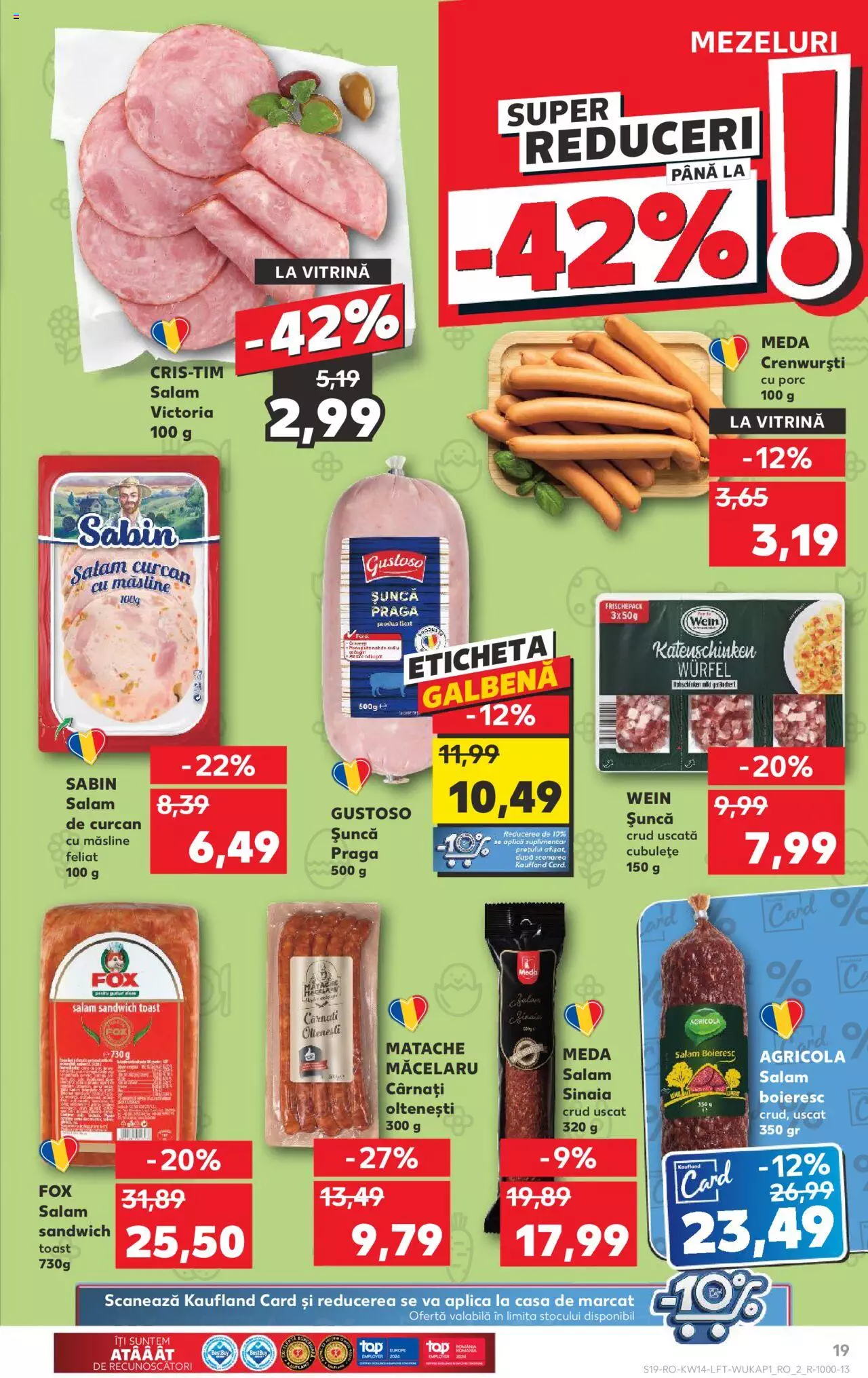 Catalog Kaufland 3 - 9 Aprilie 2024 | Pagina 19