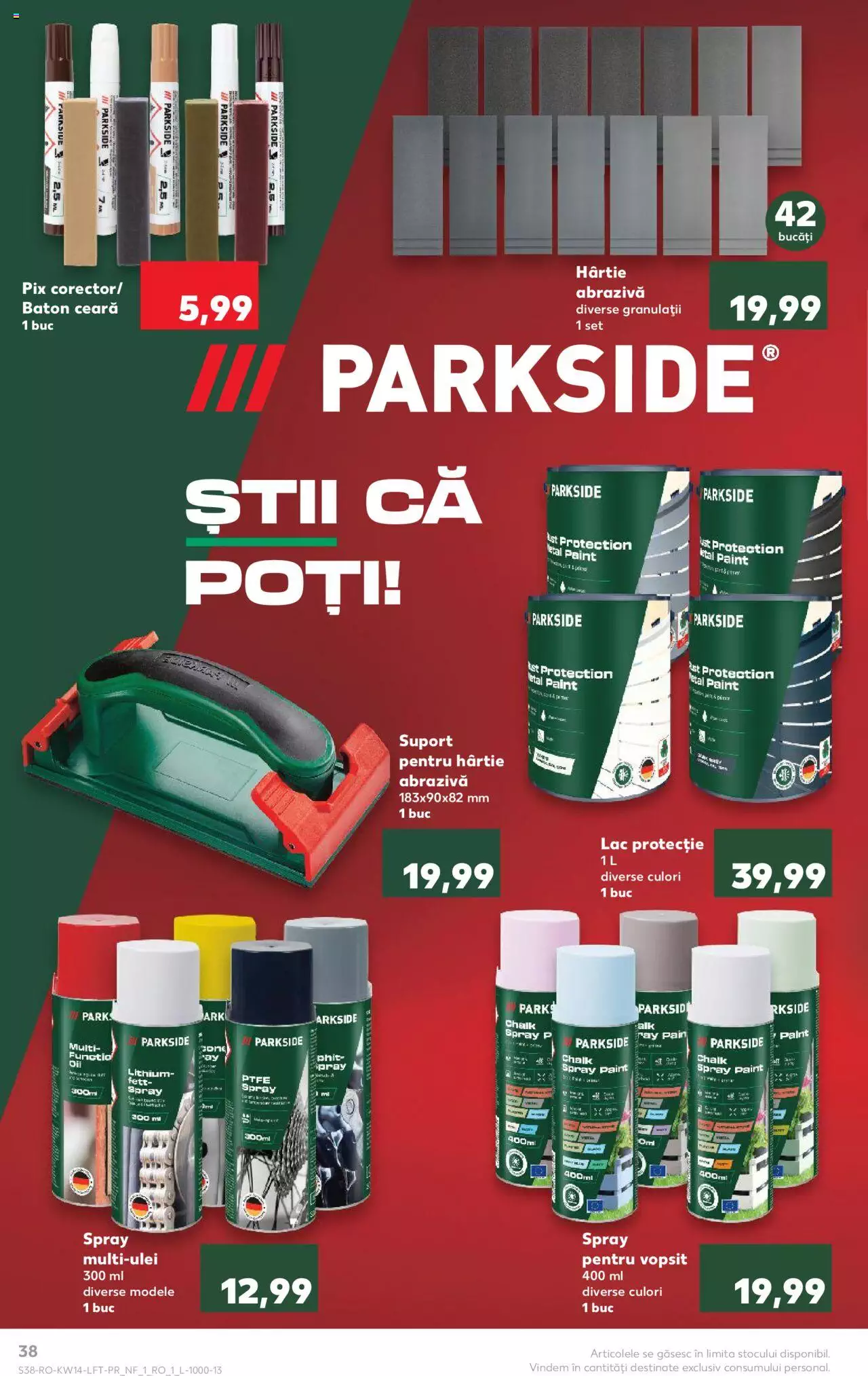 Catalog Kaufland 3 - 9 Aprilie 2024 | Pagina 38