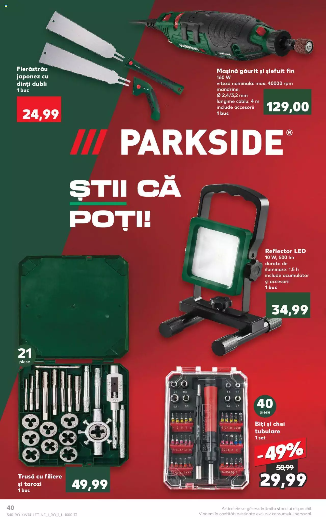 Catalog Kaufland 3 - 9 Aprilie 2024 | Pagina 40