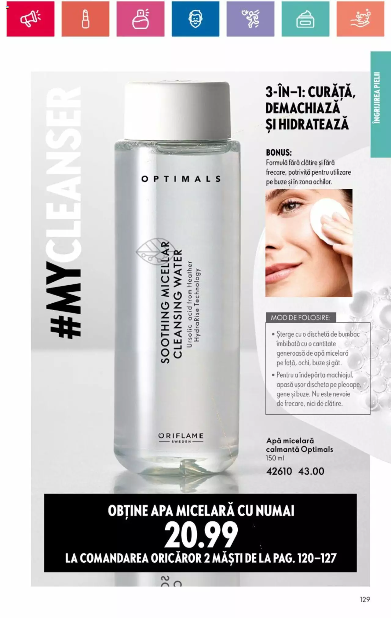 Catalog Oriflame 26 Martie - 15 Aprilie 2024 | Pagina 129